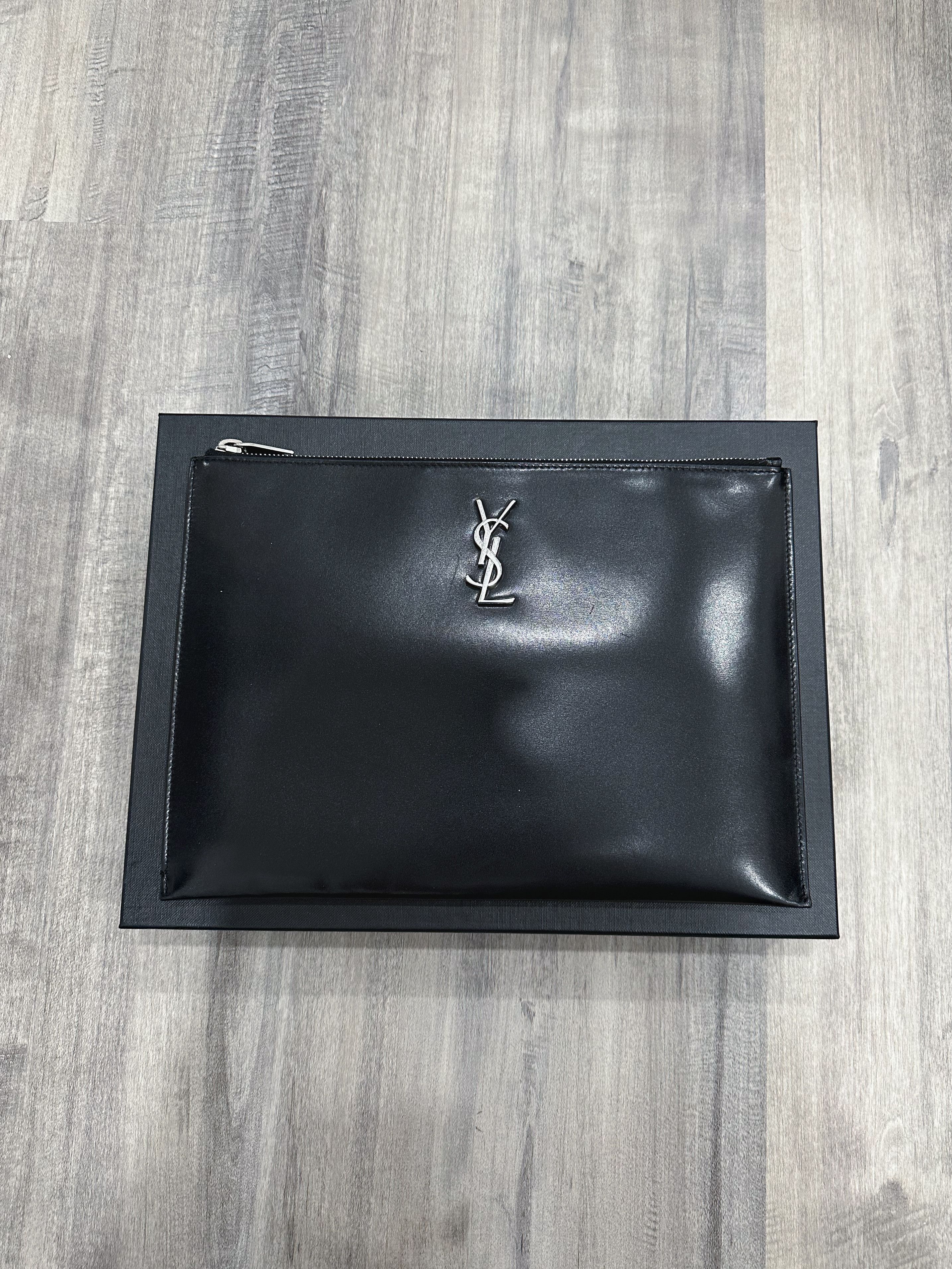 Saint Laurent Paris Saint Laurent Paris - Black Document Holder Size ONE SIZE - 1 Thumbnail