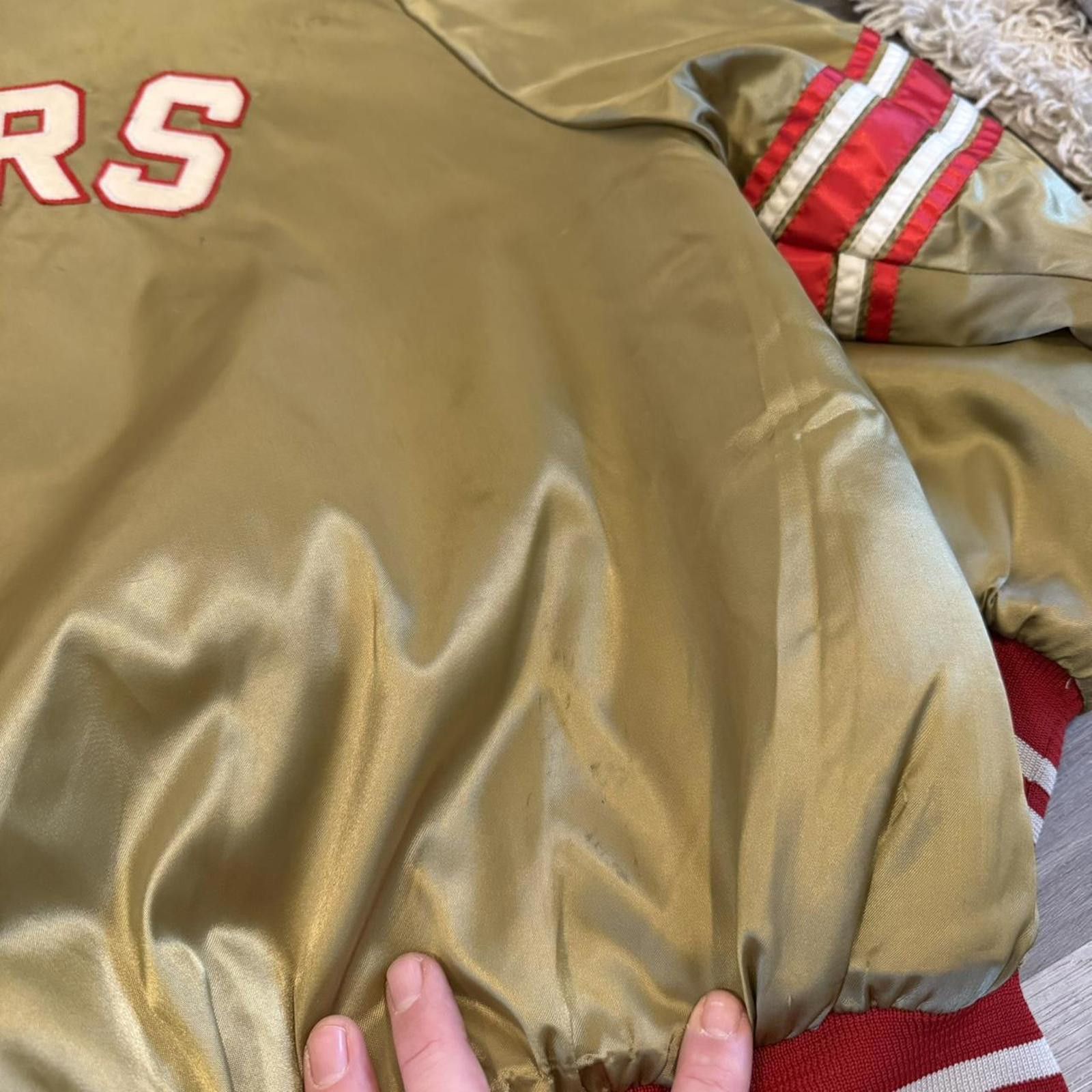 Other Vintage San Francisco 49er shain satin bomber jacket 80s L Size US L / EU 52-54 / 3 - 8 Thumbnail