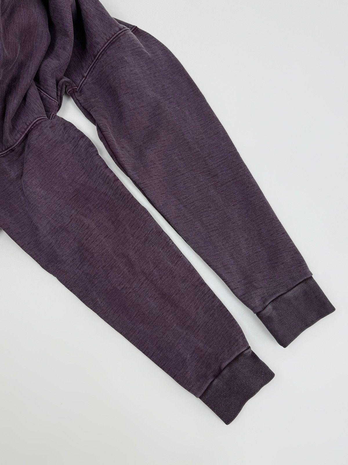 Other English Fine Cottons Dyed Purple Heavyweight Cotton Hoodie Size US XL / EU 56 / 4 - 4 Thumbnail