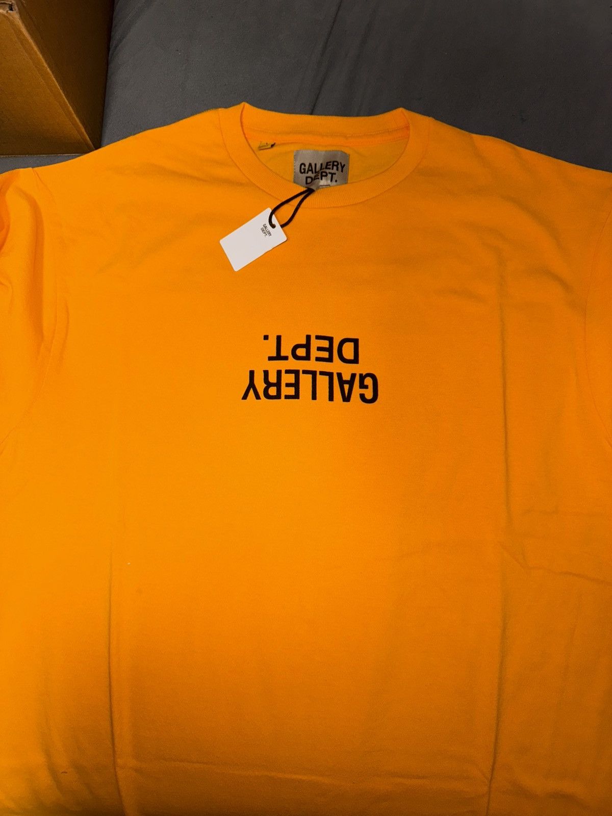 Gallery Dept. Gallery Dept. Fucked Up Logo Tee Yellow Size US L / EU 52-54 / 3 - 1 Thumbnail