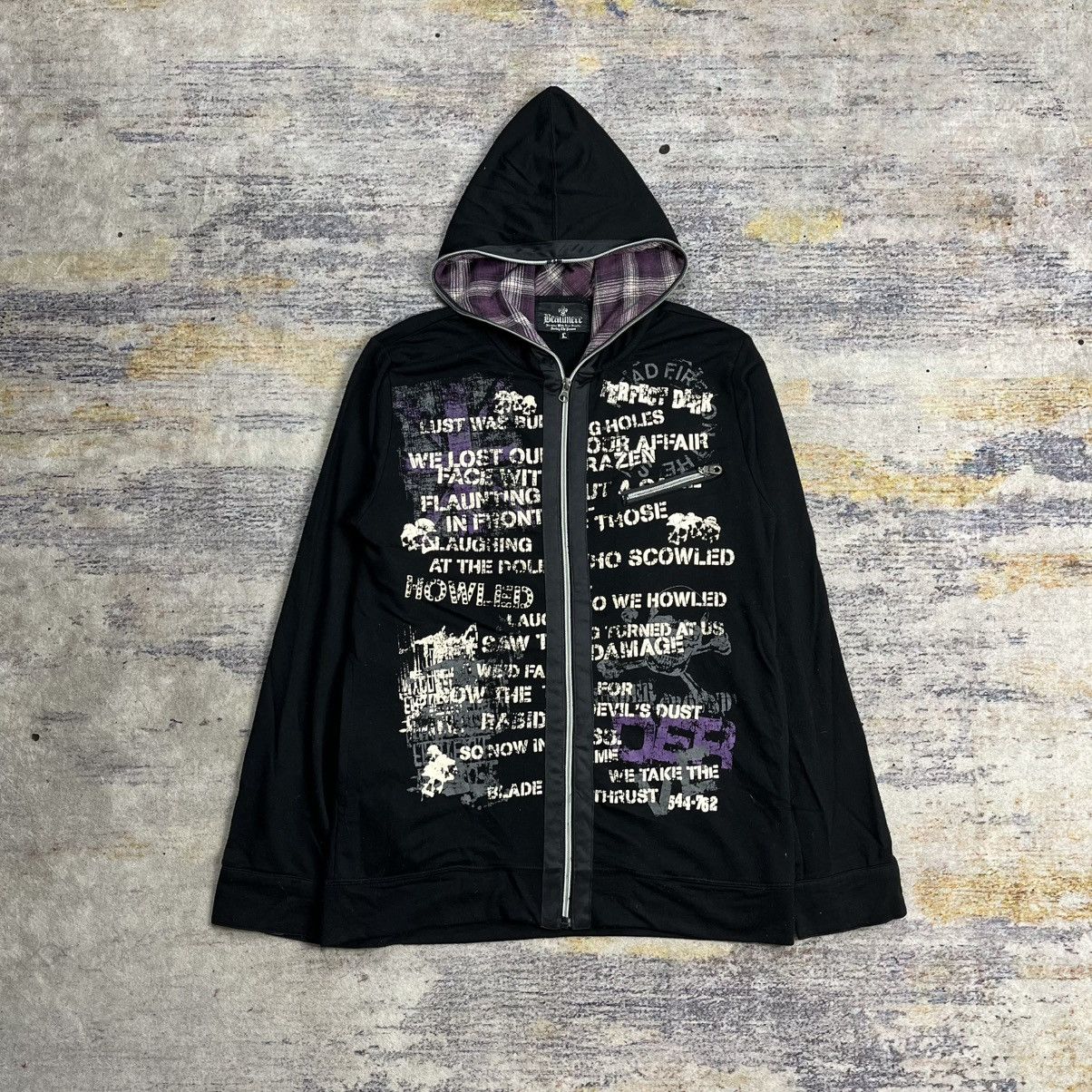 If Six Was Nine Beaumere poem full zip hoodie Size US M / EU 48-50 / 2 - 2 Thumbnail
