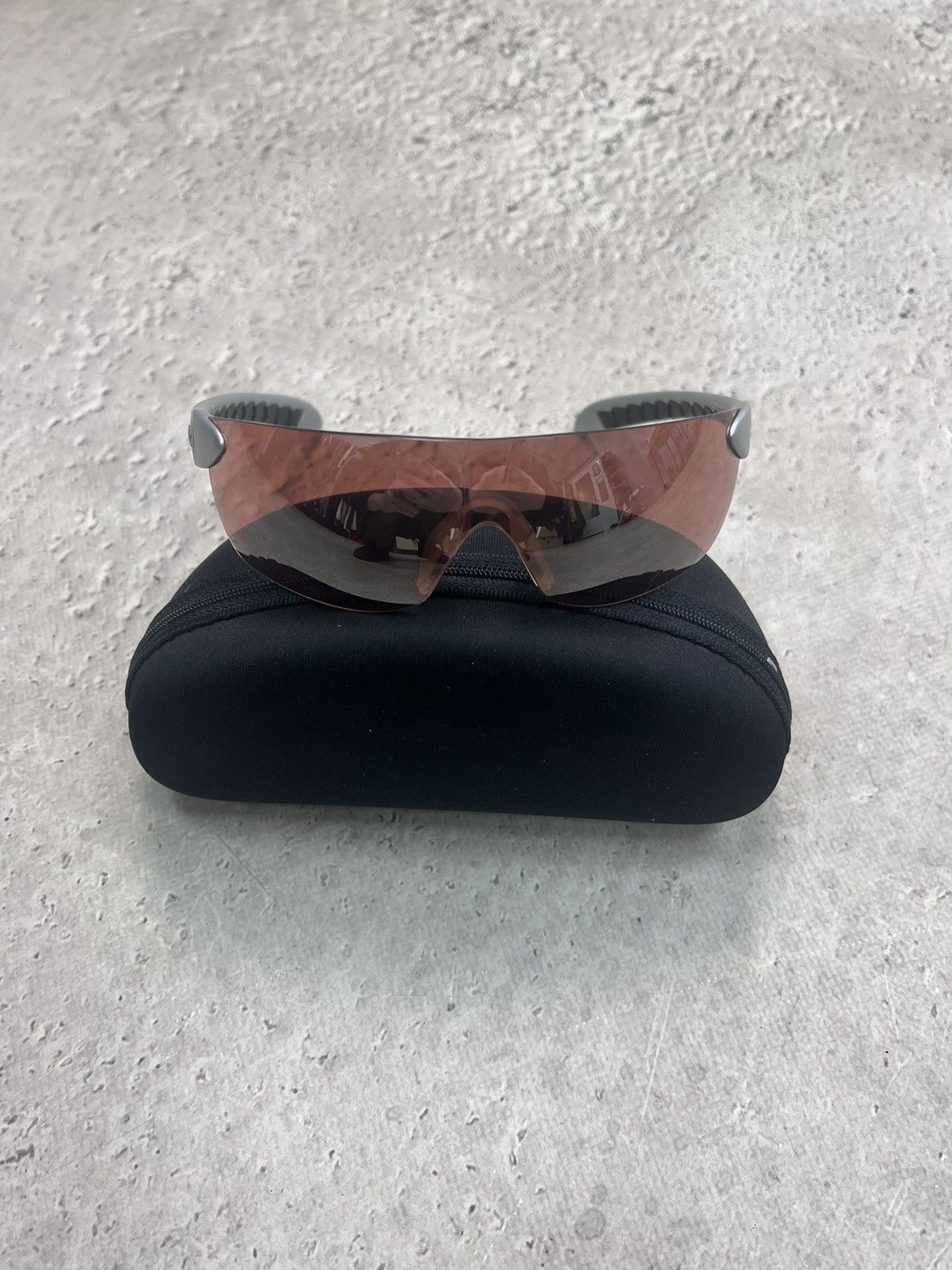 Vintage 90's Adidas MASK GREY Streetwear YK2 Sunglasses