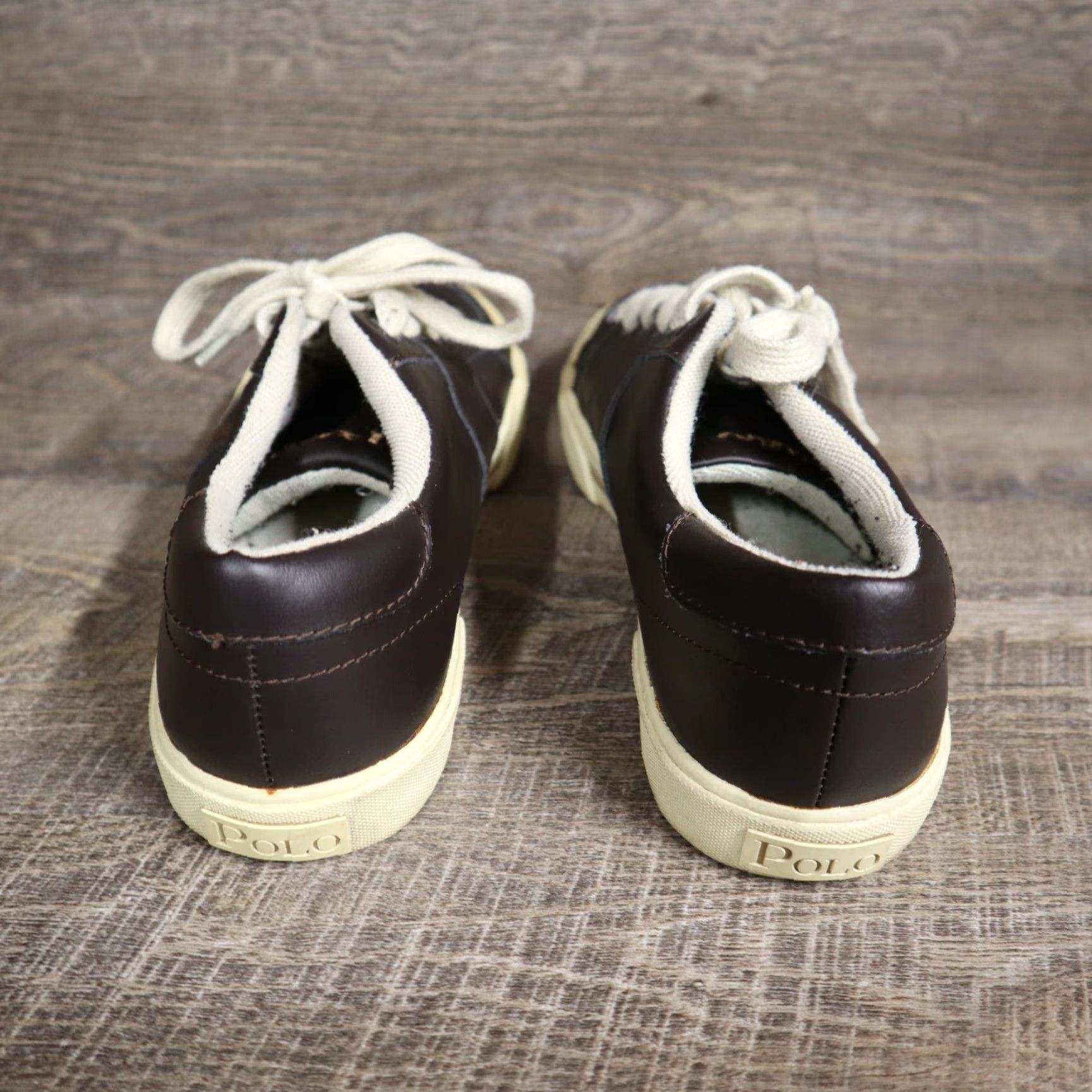 Polo Ralph Lauren Polo Ralph Lauren Mens Polo Leather Sneaker Size US L / EU 52-54 / 3 - 4 Thumbnail