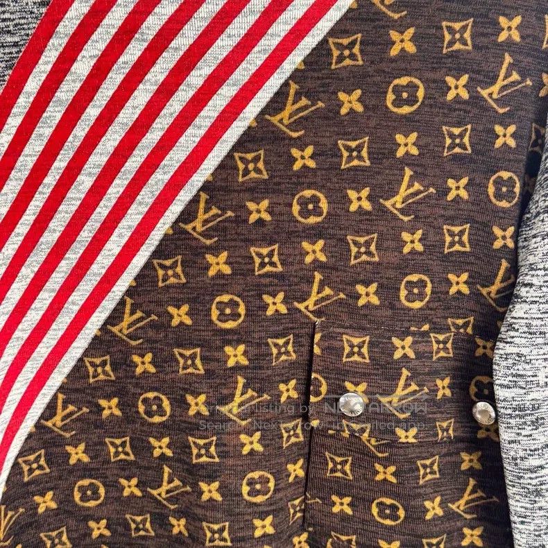 Louis Vuitton Louis Vuitton Brown striped print sweater Size US M / EU 48-50 / 2 - 3 Thumbnail