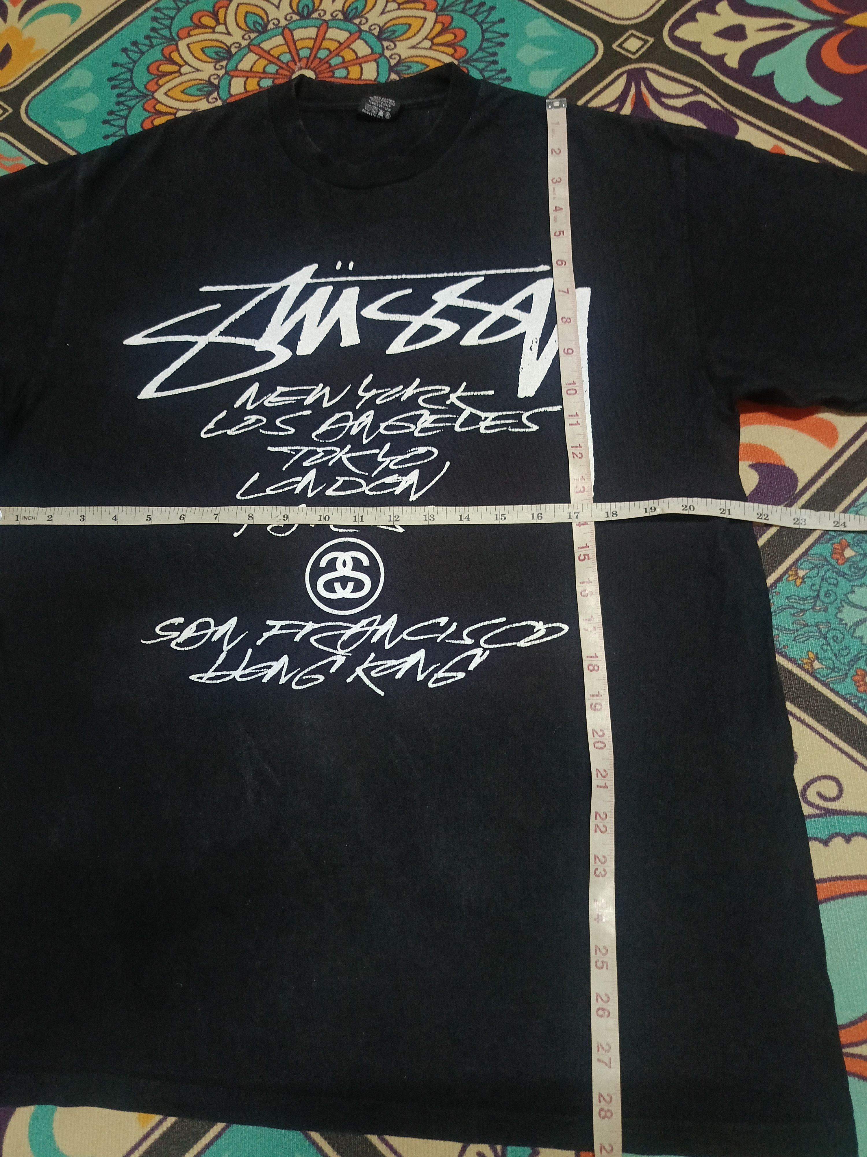 Futura × Stussy Rare Futura X Stussy World tour Shirt Limited edition Size US L / EU 52-54 / 3 - 5 Thumbnail
