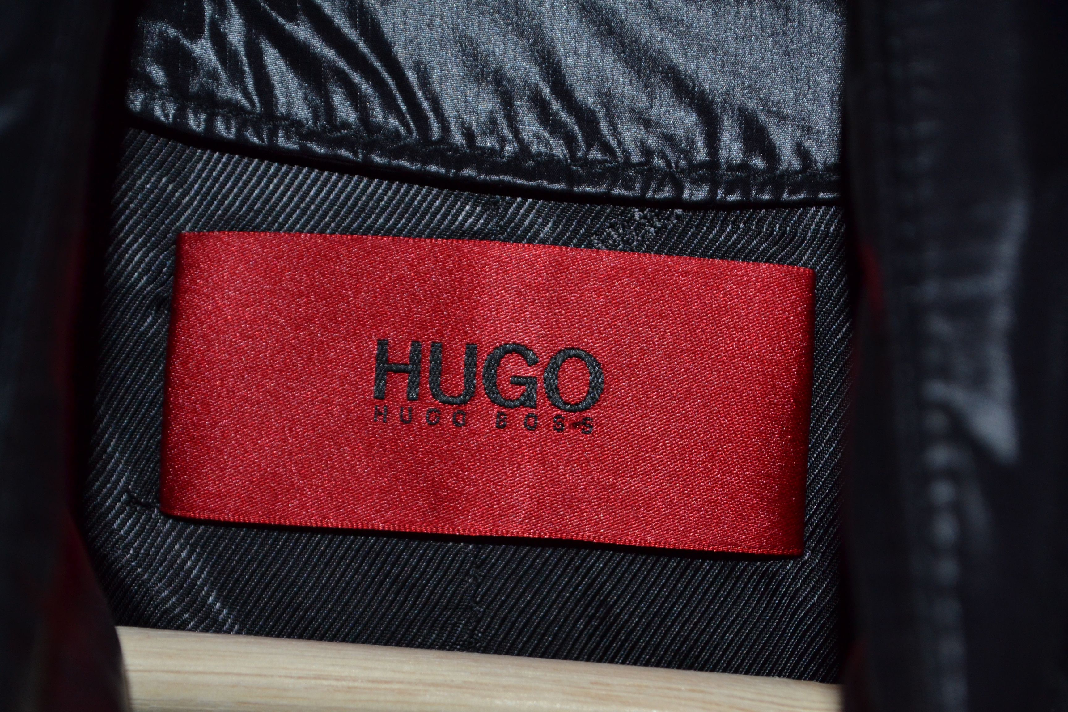 Hugo Boss Hugo Boss Havin1941 38R S-M Black Sport Coat Jacket Blazer Size 38R - 6 Thumbnail