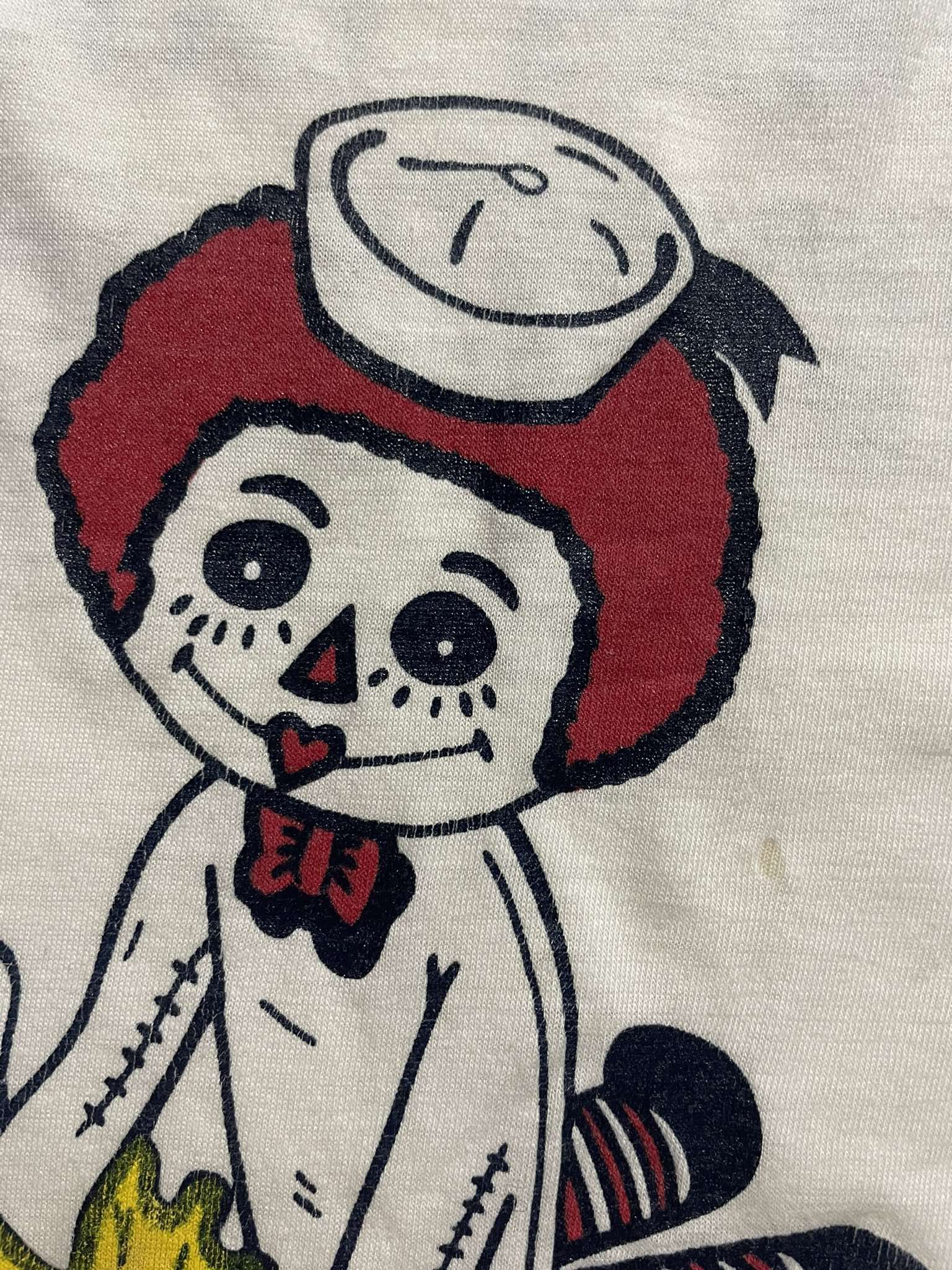 Vintage Vintage Raggedy Ann Parody Ringer Shirt Size US S / EU 44-46 / 1 - 5 Thumbnail