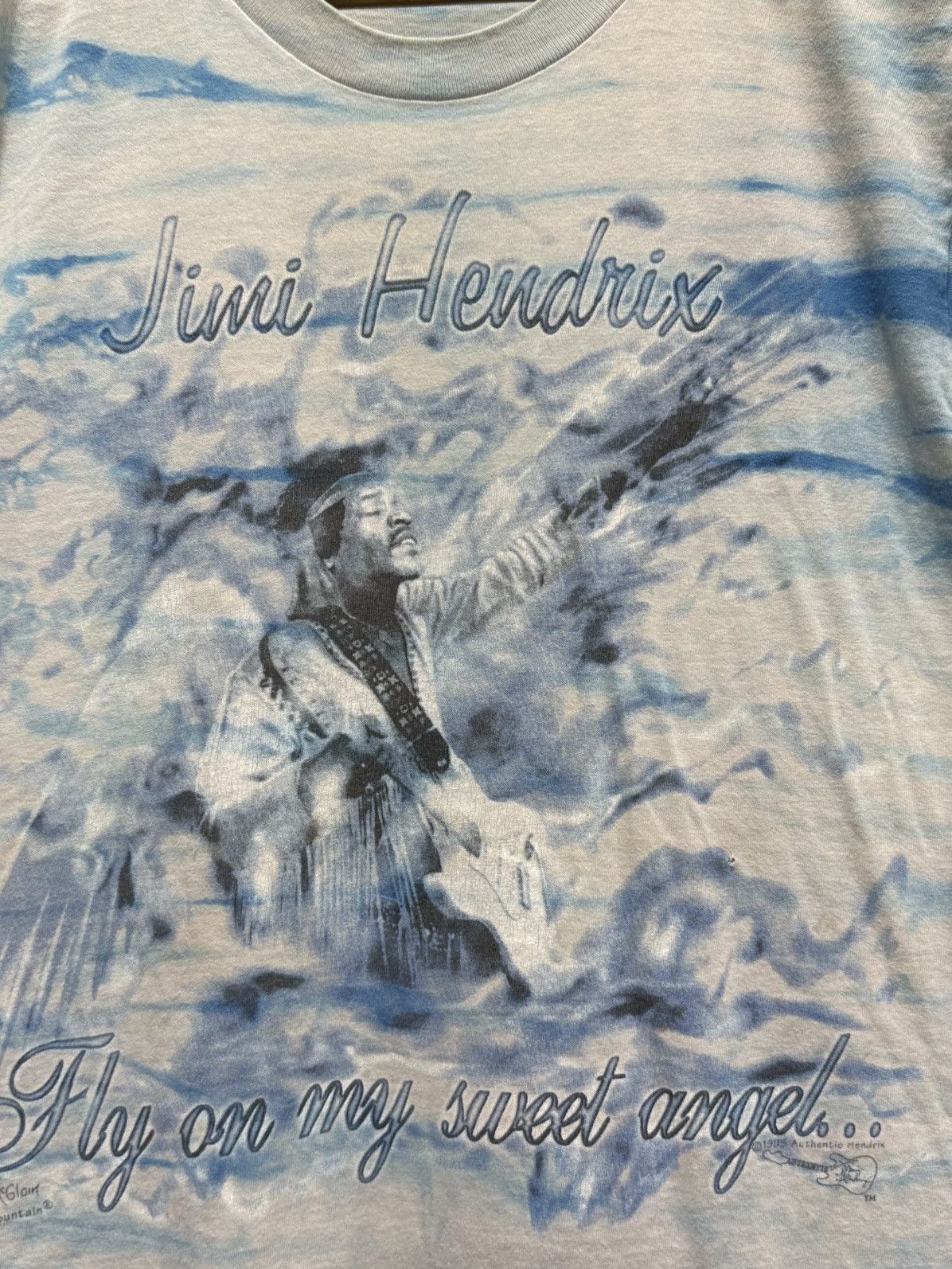 Band Tees Vintage 90s Jimi Hendrix Concert Tank Top Faded Tee Size US L / EU 52-54 / 3 - 2 Thumbnail