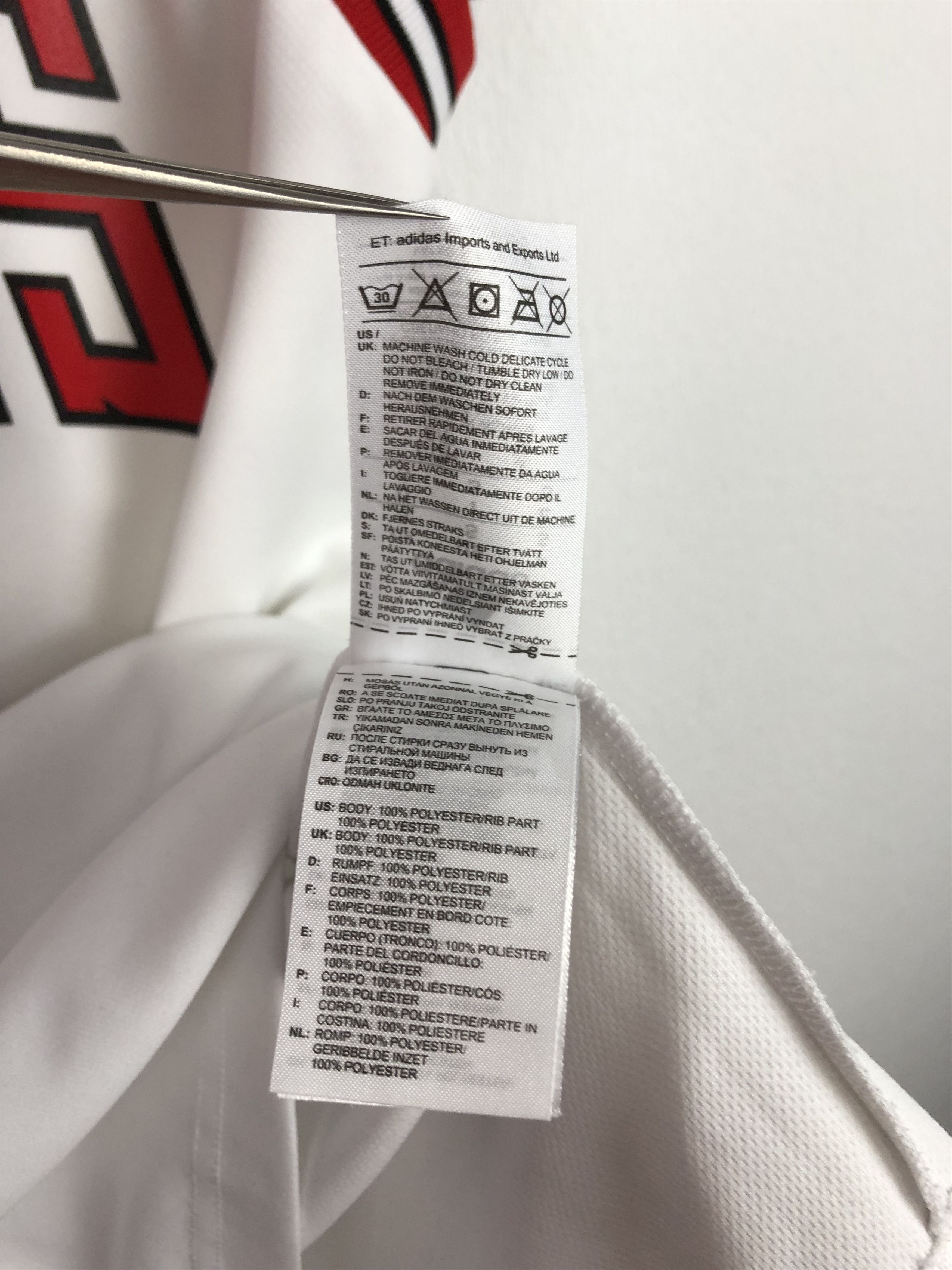 Adidas Adidas White Chicago Bulls Derrick Rose NBA Jersey Shirt Tee Size US S / EU 44-46 / 1 - 8 Thumbnail
