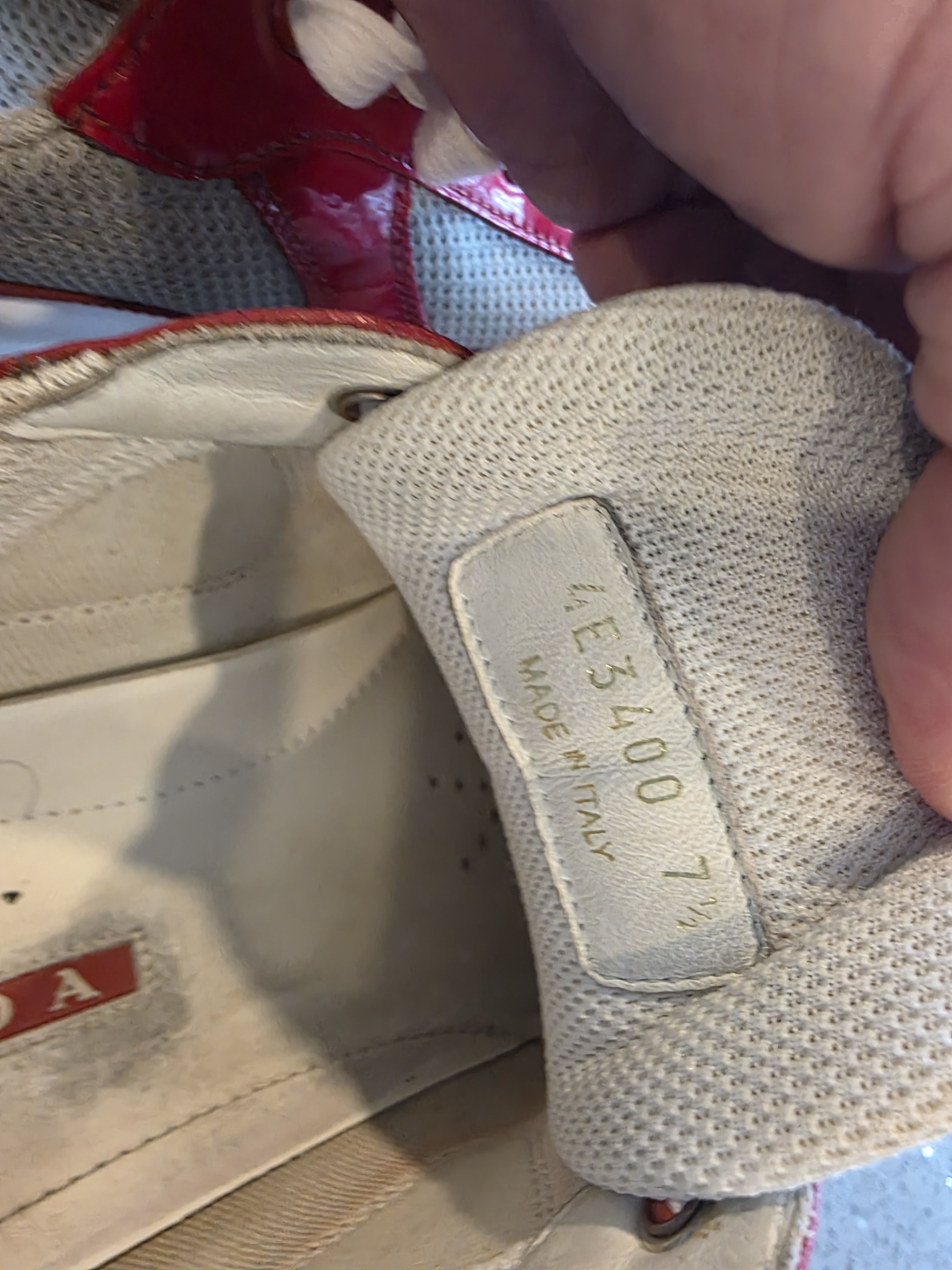 Prada Red Prada America's Cup Sneakers Size US 9 / EU 42 - 13 Thumbnail