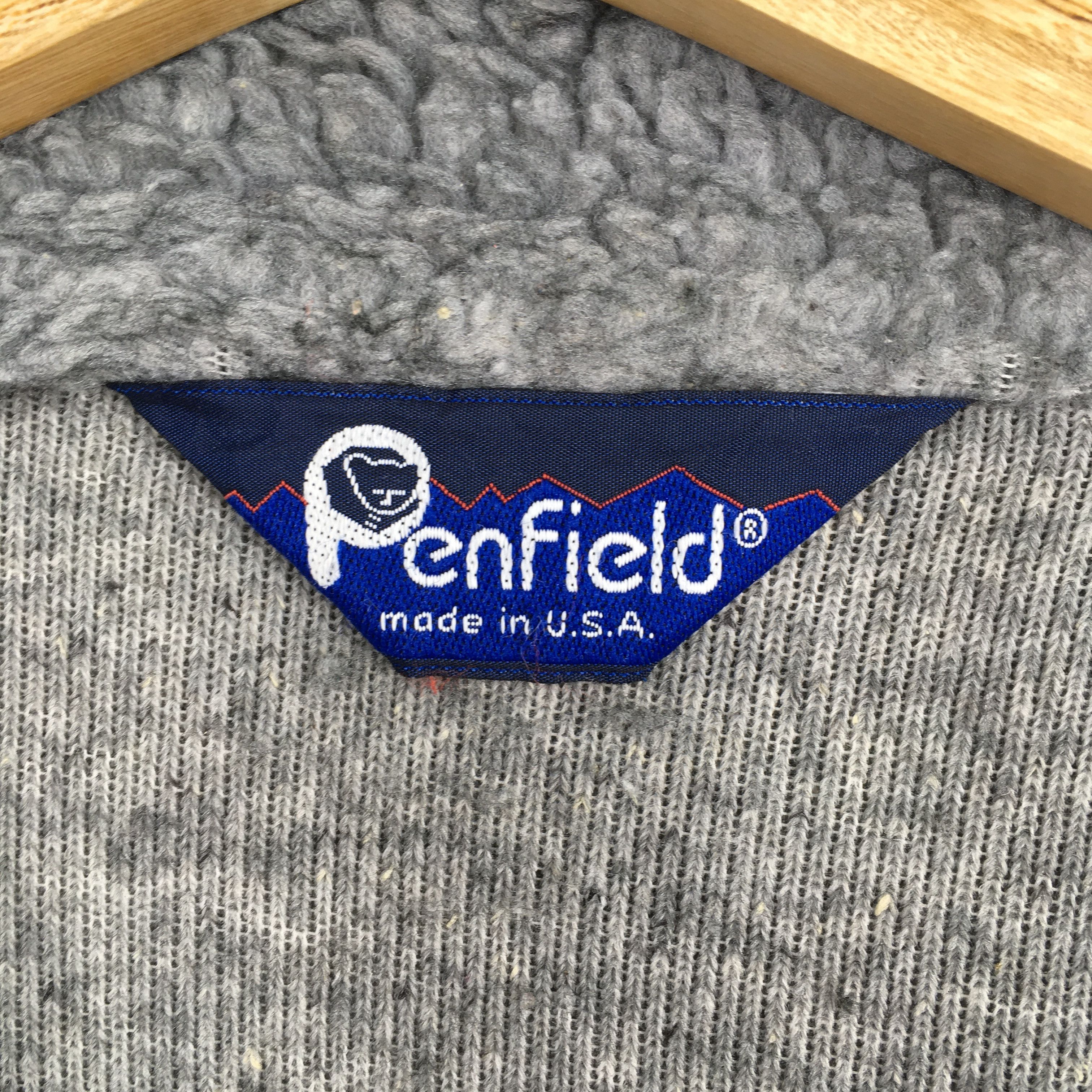 Penfield Vintage 90's Penfield Polartec Gray Fleece Jacket Medium Size US M / EU 48-50 / 2 - 5 Thumbnail