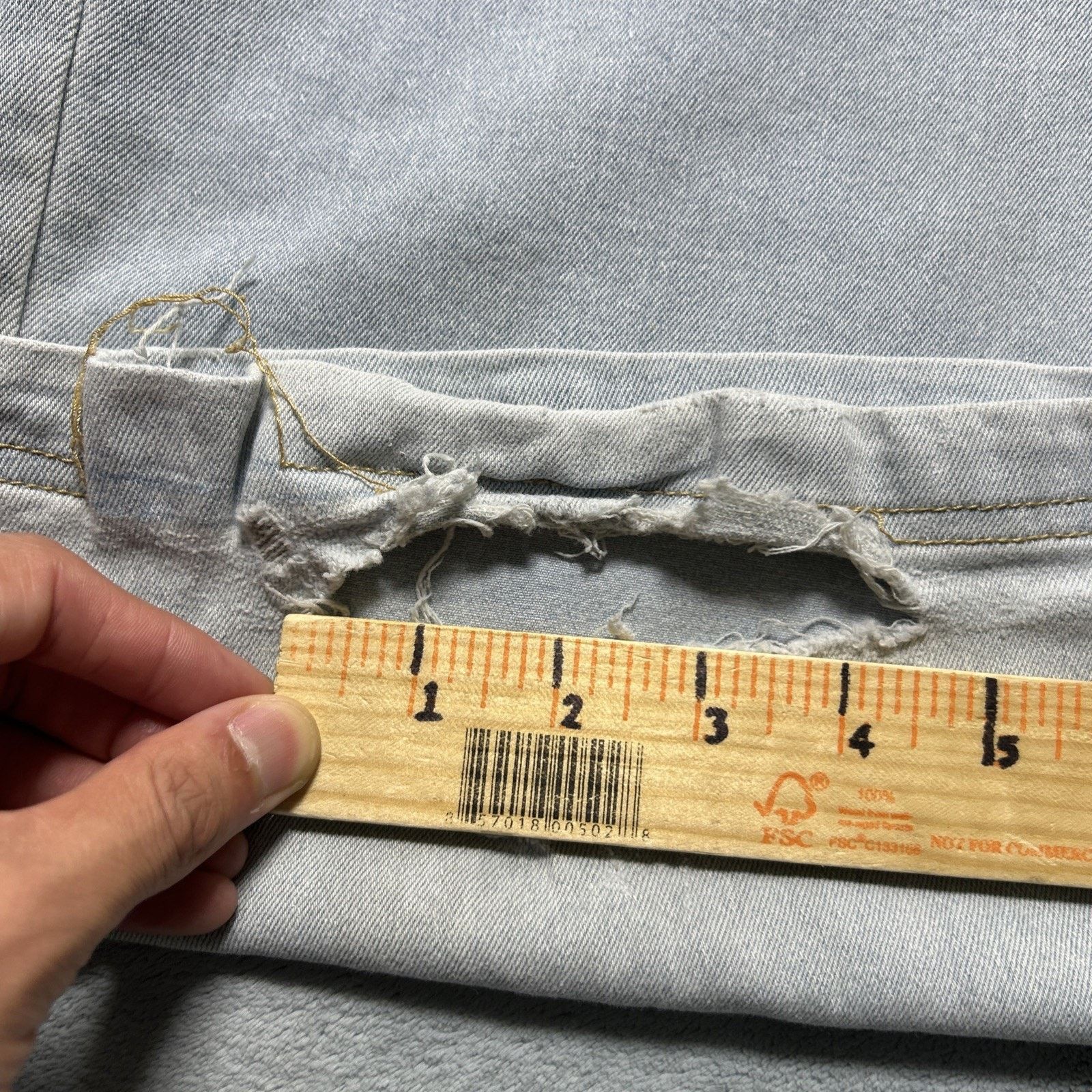 Other Y2k 2000s Beyond Baggy Pants Womens XL 16 36x30 Ripped Wide Size 36" / US 14 / IT 50 - 9 Thumbnail