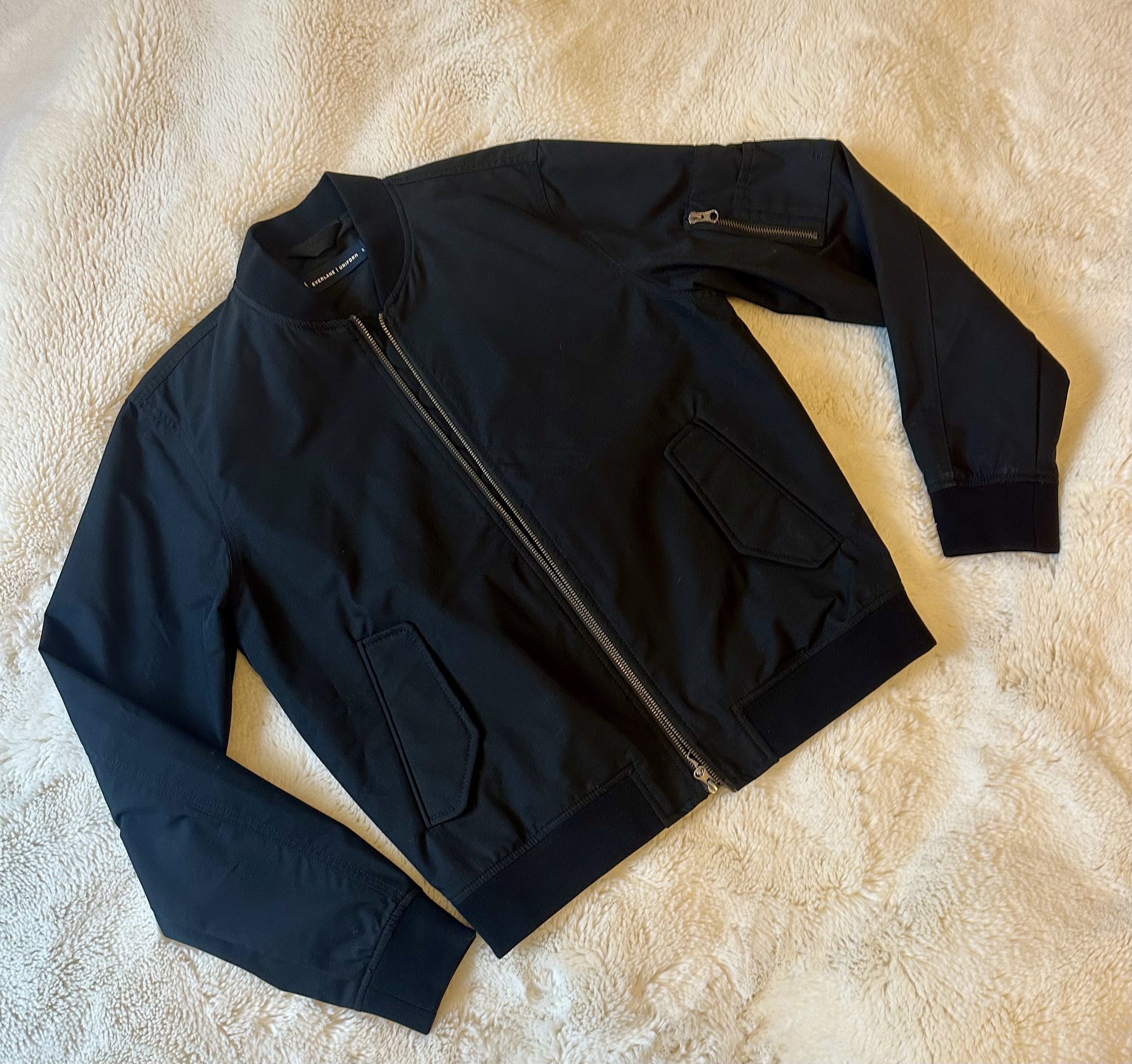 Everlane Everlane Bomber Jacket Uniform - Black Small Size US S / EU 44-46 / 1 - 5 Thumbnail