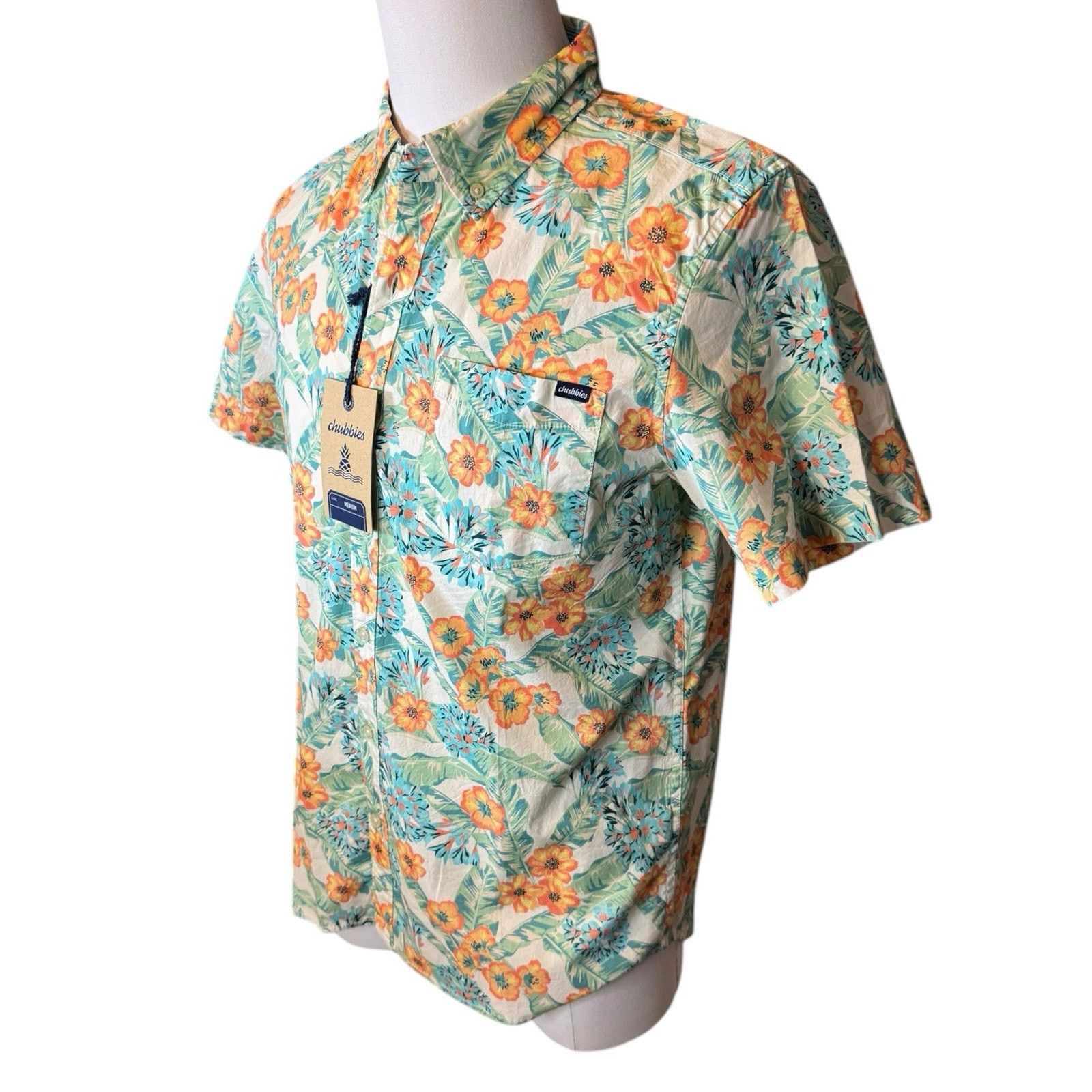 Chubbies Chubbies NEW Men's The Flower Leader Friday Shirt Size US M / EU 48-50 / 2 - 2 Thumbnail