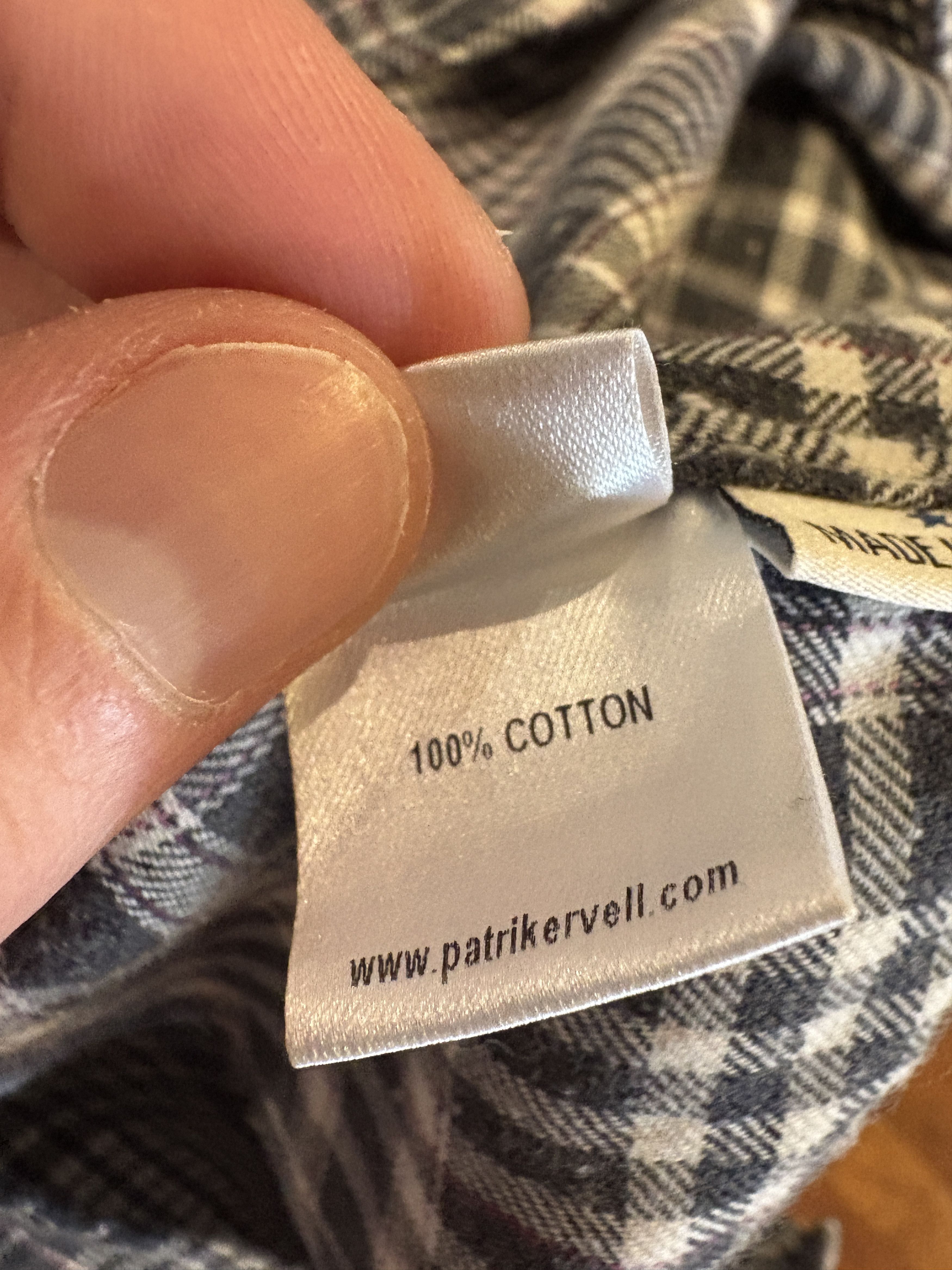 Patrik Ervell 2014 Flannel Like Shirt Size US L / EU 52-54 / 3 - 5 Thumbnail