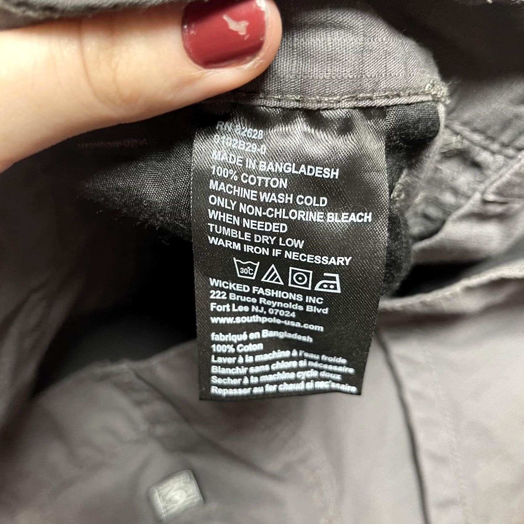 Southpole Southpole Cargo Shorts Mens 36 Gray Cotton Canvas Pockets Summer Size US 36 / EU 52 - 3 Thumbnail