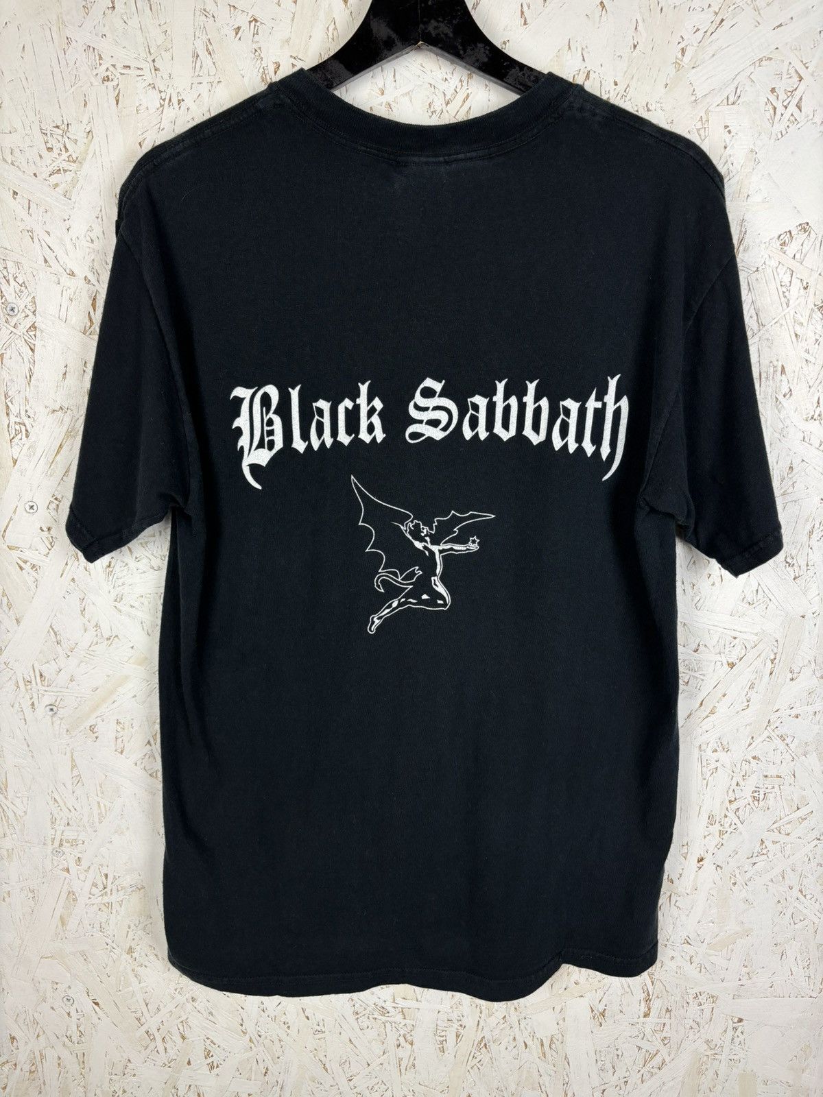 Band Tees 00s Black Sabbath Ozzy 2004 Devil Logo T-Shirt Black M Size US M / EU 48-50 / 2 - 5 Thumbnail
