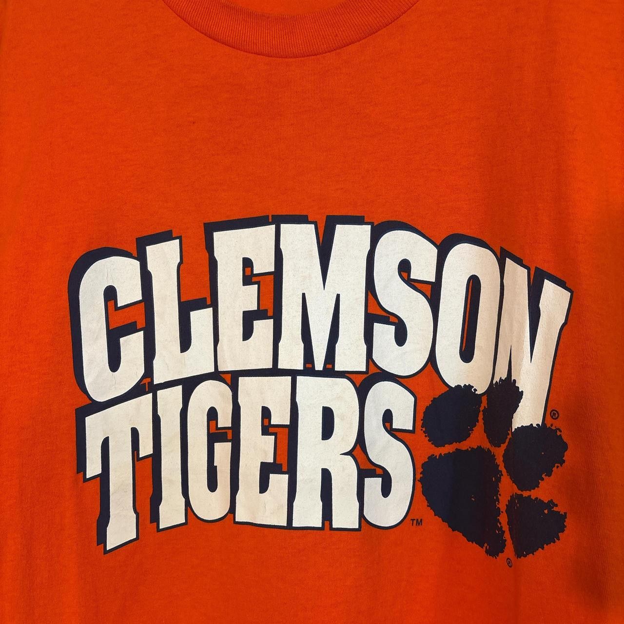 The Game Vintage 90s Clemson Tee Tigers College Sports USA Large Size US L / EU 52-54 / 3 - 3 Thumbnail