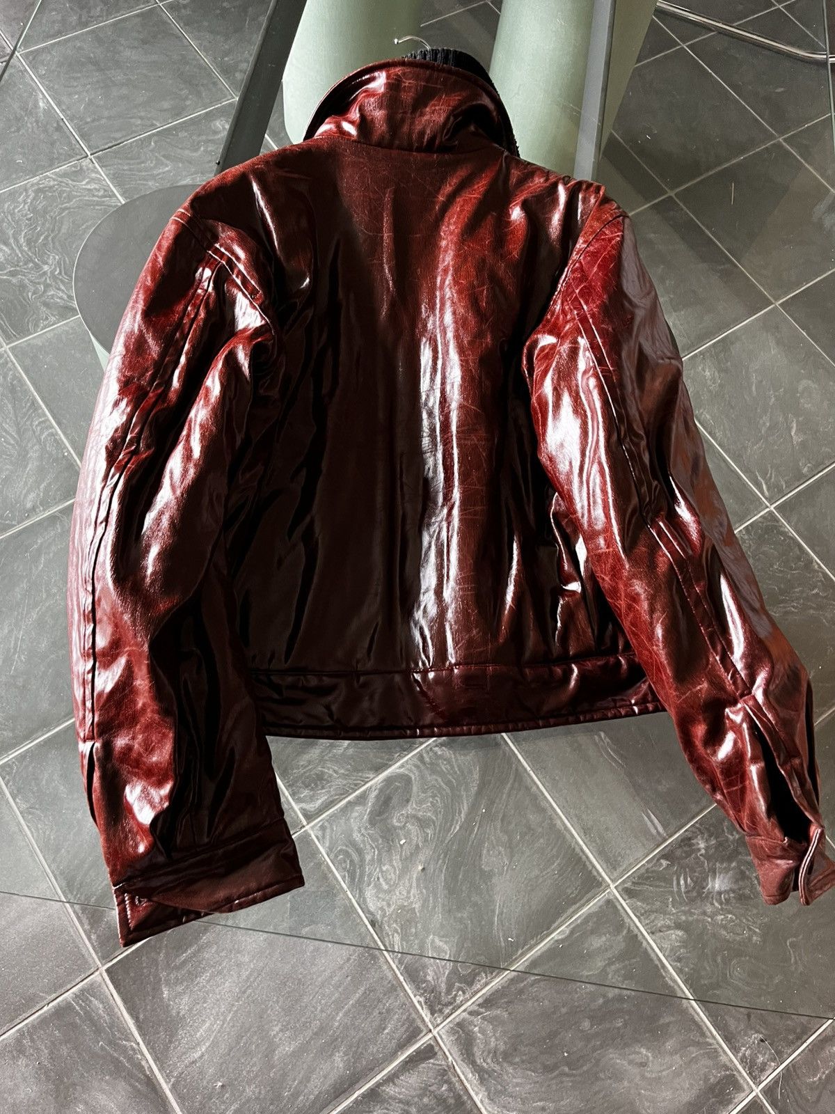 Moschino Burgundy Moschino Archive Jacket Size US M / EU 48-50 / 2 - 4 Thumbnail