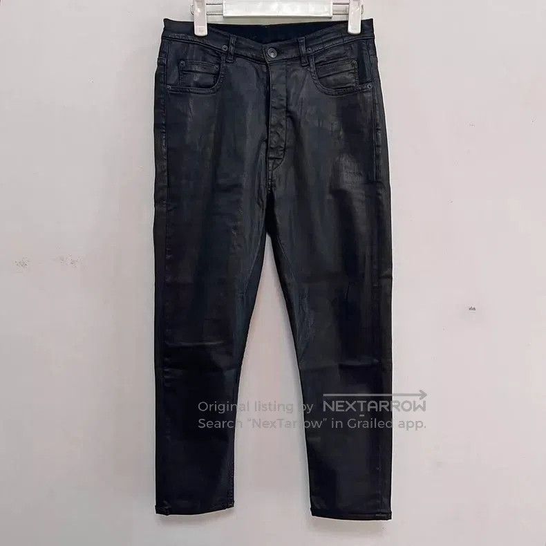 Rick Owens Rick Owens Thick Wax Cropped Pants. Size US 27 - 1 Thumbnail