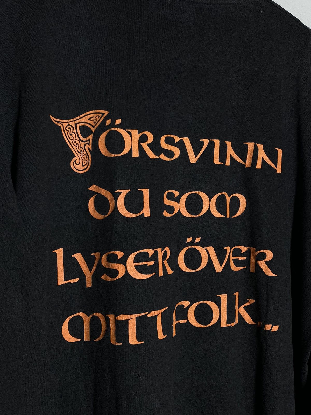 Band Tees Vintage 2000 Finntrolz Black Metal Band Long Sleeve Tee Size US XL / EU 56 / 4 - 12 Thumbnail
