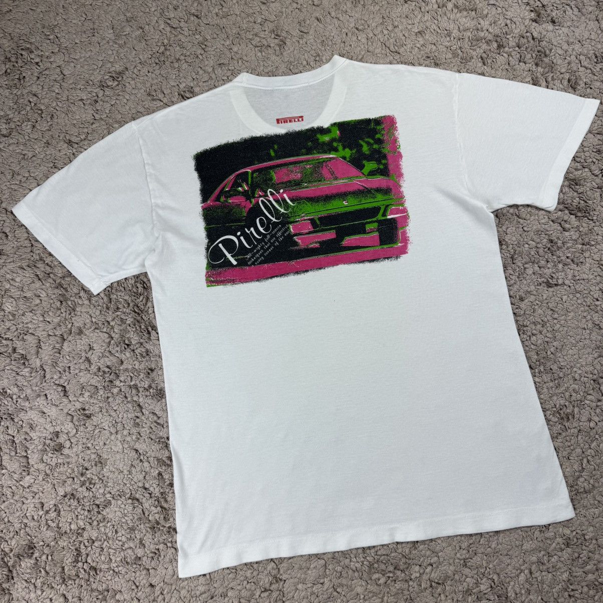 Pirelli Vintage Pirelli Coltrane Ferrari Mondial Graphic T-shirt Size US M / EU 48-50 / 2 - 3 Thumbnail