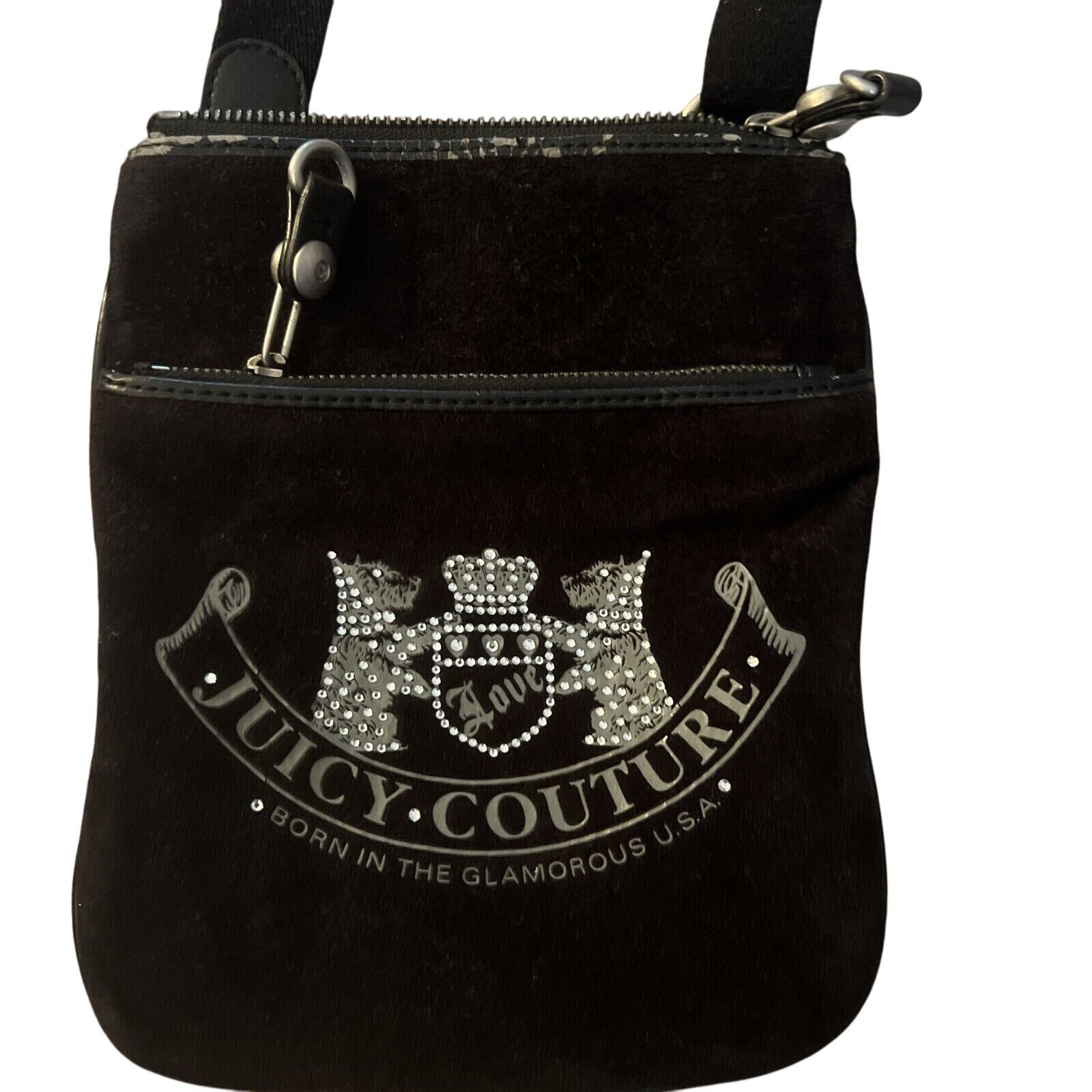 Juicy Couture juicy Couture Y2K Velour Crossbody Purse 7” Size ONE SIZE - 2 Thumbnail