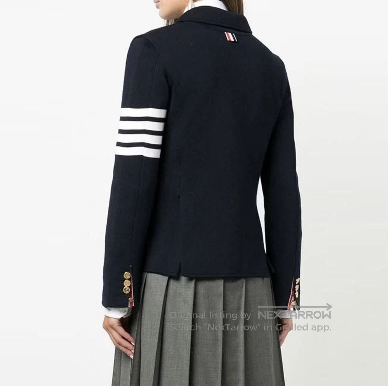 Thom Browne Thom Browne Striped Double-Sided Jacket. Size M / US 6-8 / IT 42-44 - 8 Thumbnail