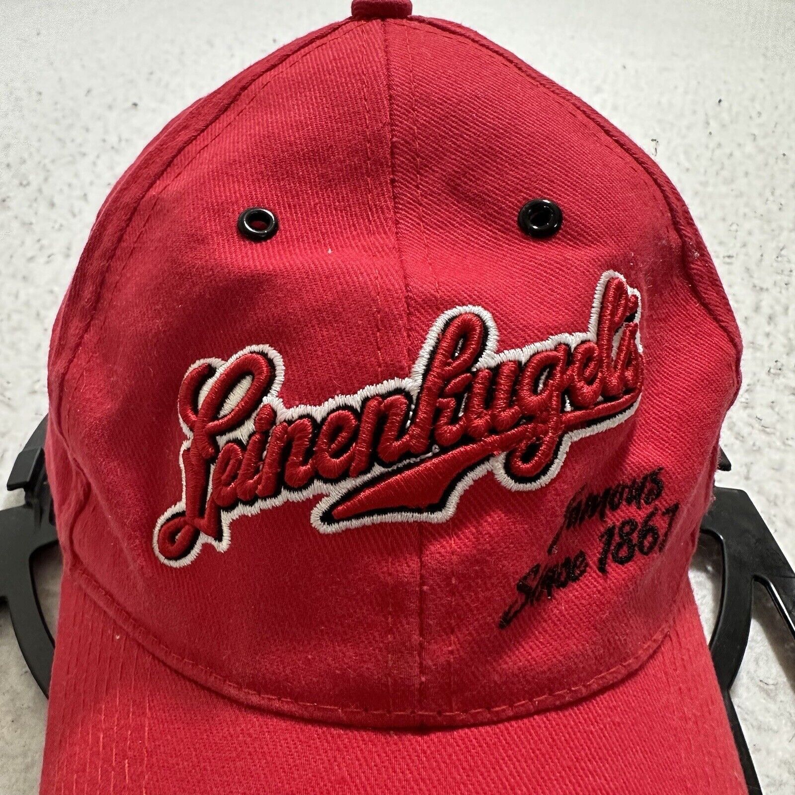 Other Leinenkugel Beers Red White Baseball Hat Embroidered Cap Size ONE SIZE - 3 Thumbnail
