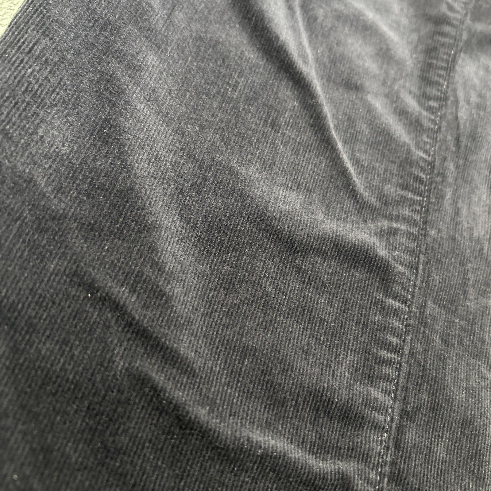 Talbots Velveteen Corduroy Straight Pants Womens 34x28 Velour Formal Size 34" / US 12 / IT 48 - 3 Thumbnail