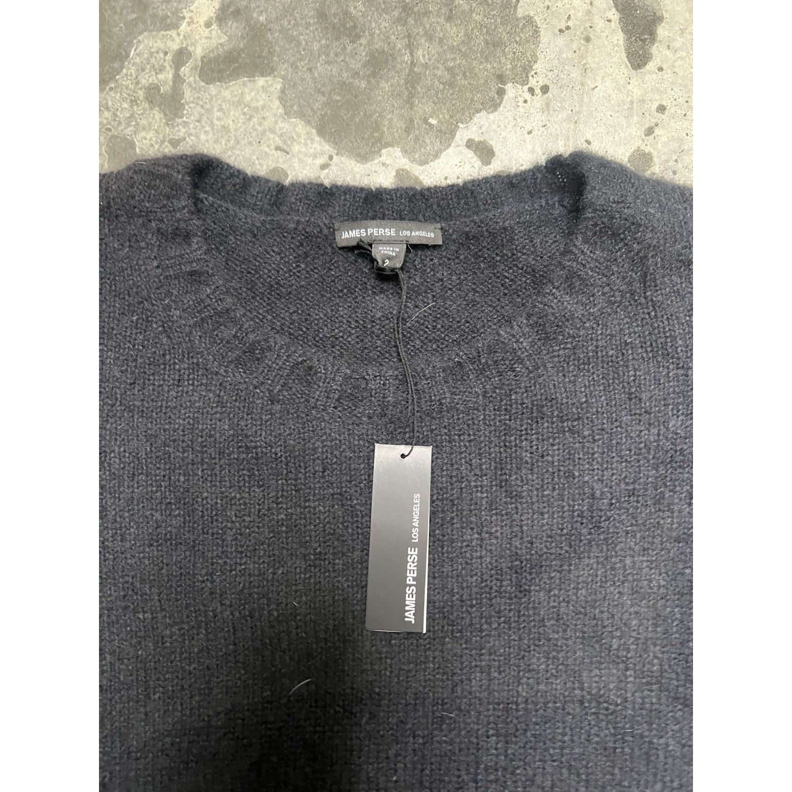 James Perse JAMES PERSE NWT $350 Black Cashmere Short Sleeve Sweater 2 Size XS / US 0-2 / IT 36-38 - 3 Thumbnail