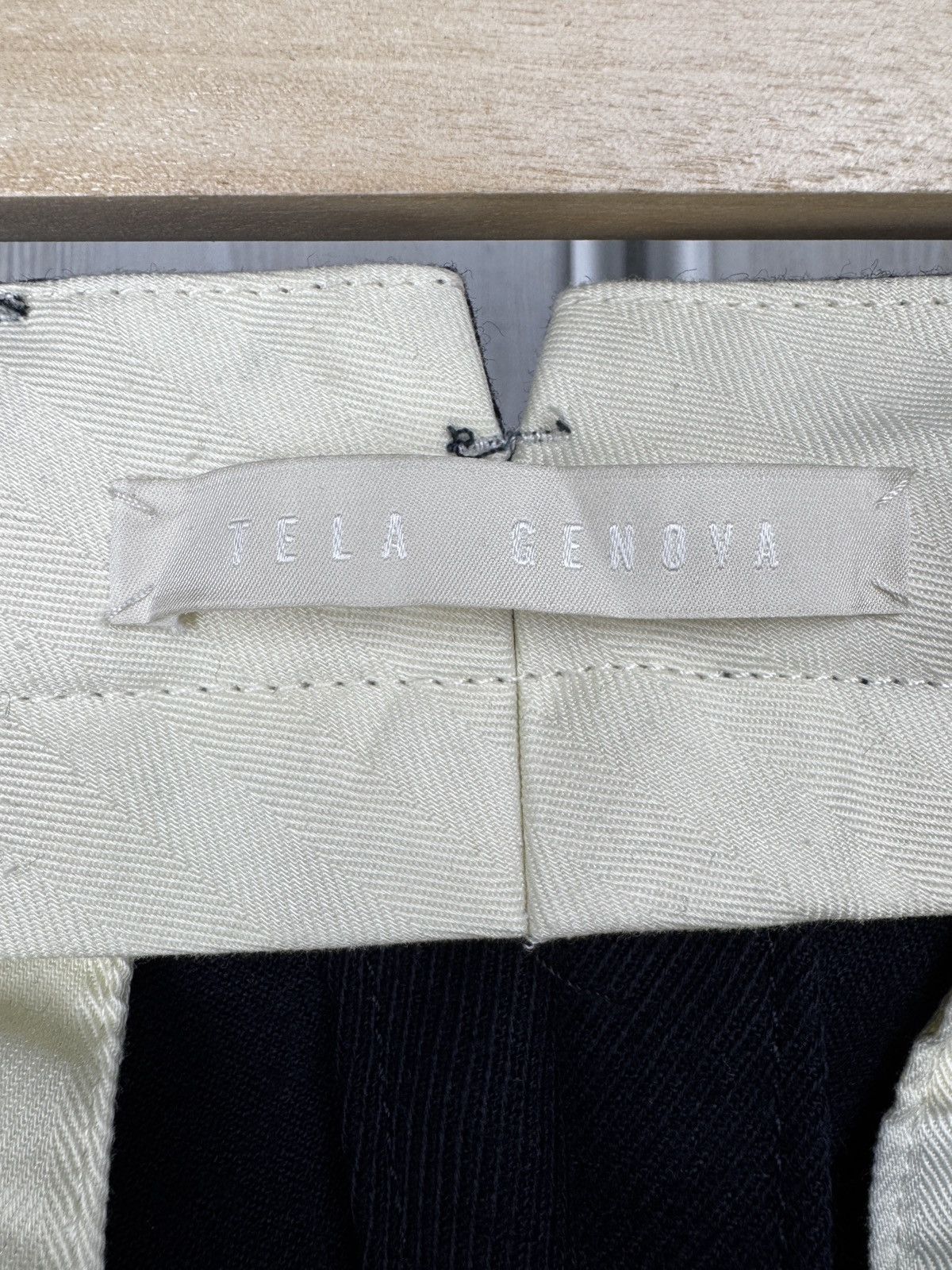 Other Tela Genova Wool Navy blue Volmo classic pants trousers 34 Size US 34 / EU 50 - 10 Thumbnail