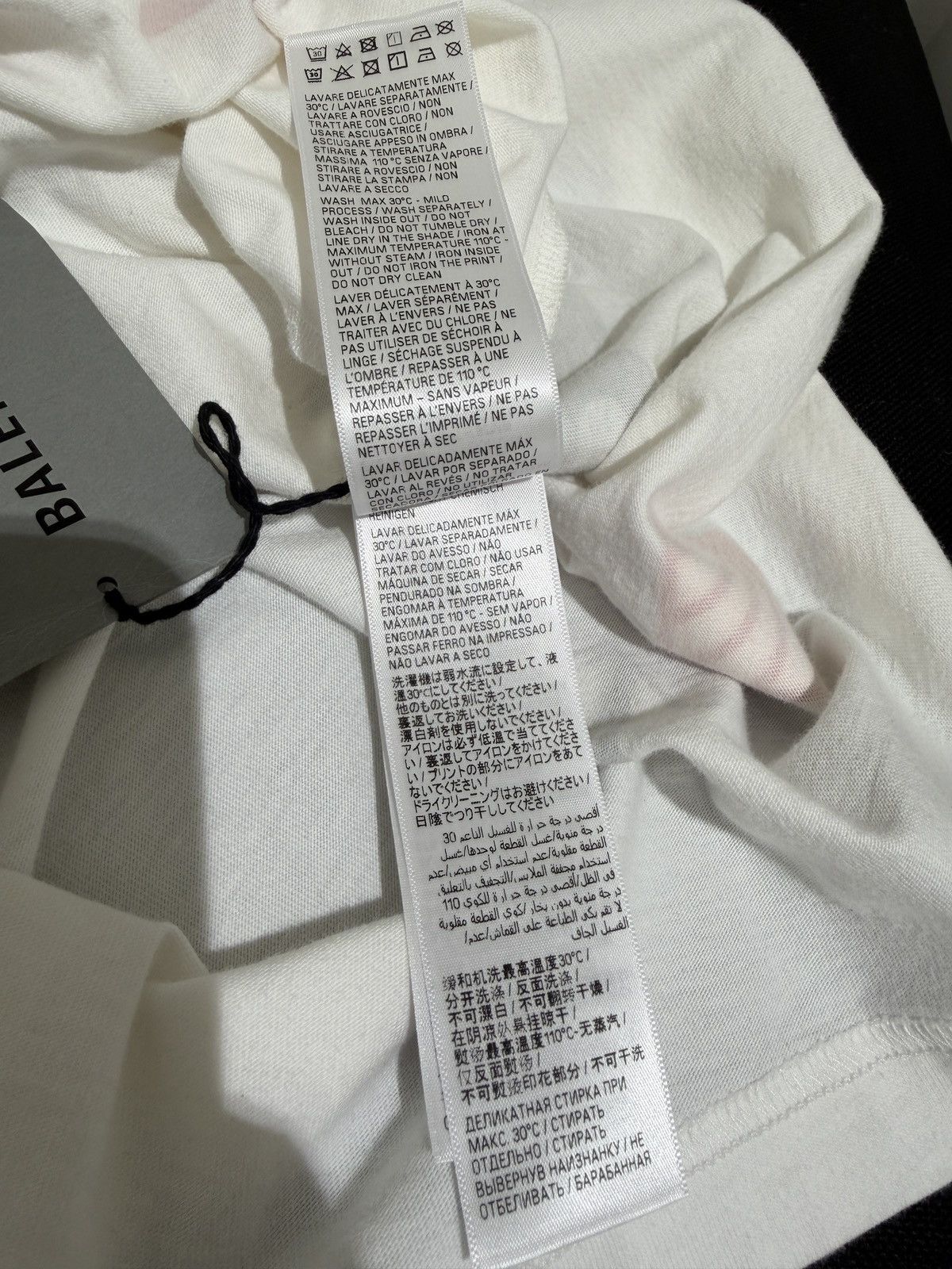 Balenciaga Balenciaga Top Racer Oversized T shirt Size US L / EU 52-54 / 3 - 8 Thumbnail