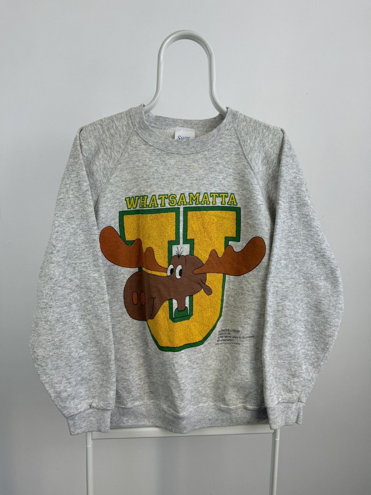 Vintage Vintage Santee Bullwinkie J.Moose Whatsamatta Made In USA Size US L / EU 52-54 / 3 - 1 Thumbnail