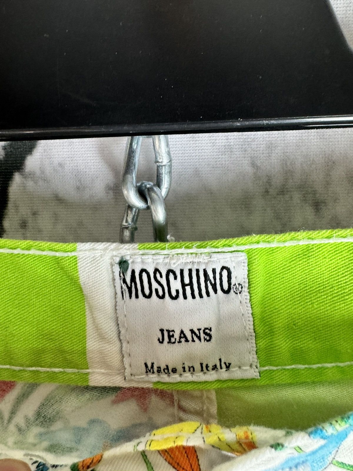 Moschino Vintage Y2K MOSCHINO Luxury Abstract Art Style Pants Casual Size 29" - 3 Thumbnail