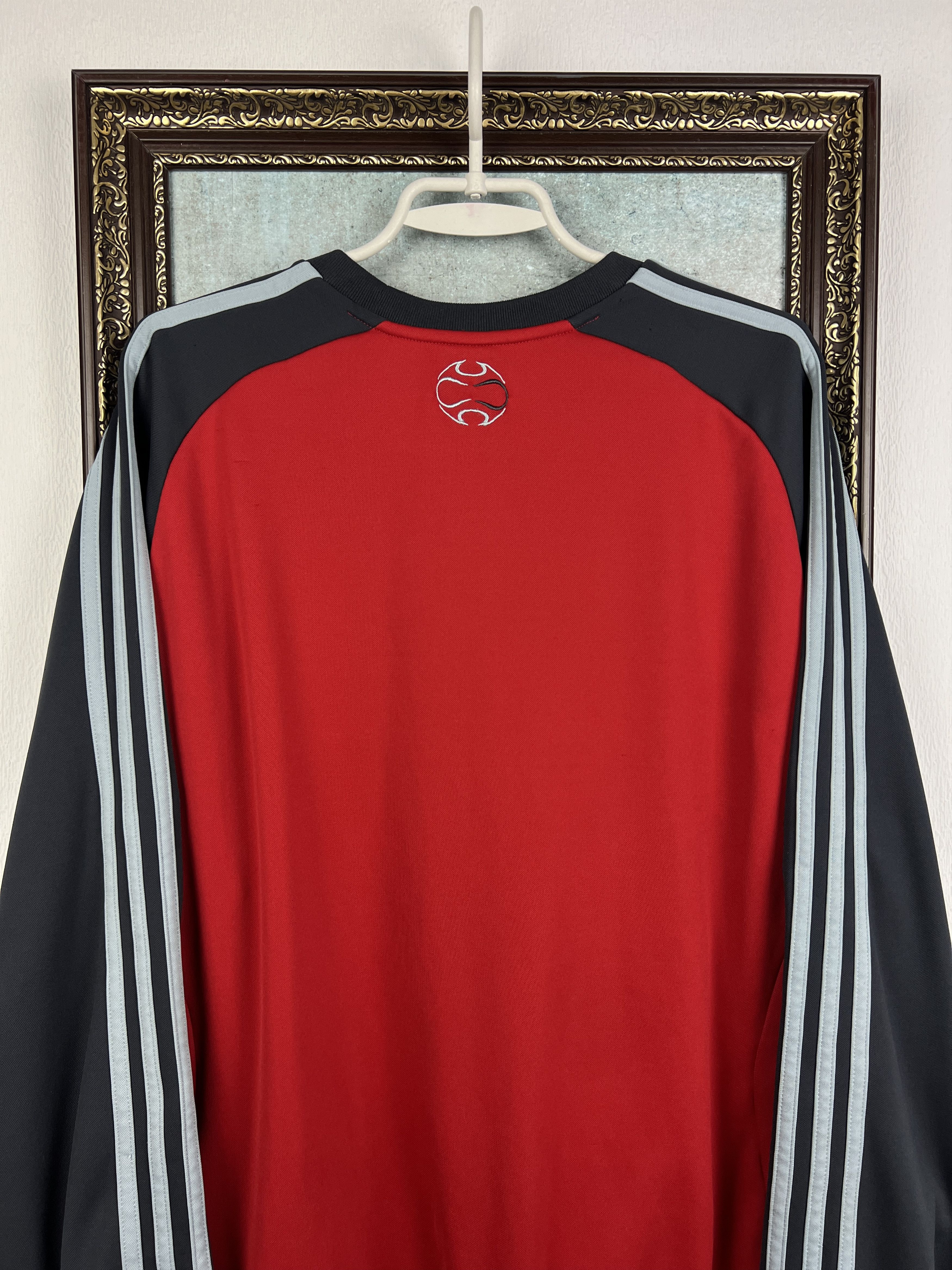Adidas Latvia Football Sweatshirt Train Soccer Track Top Jacket Size US M / EU 48-50 / 2 - 10 Thumbnail