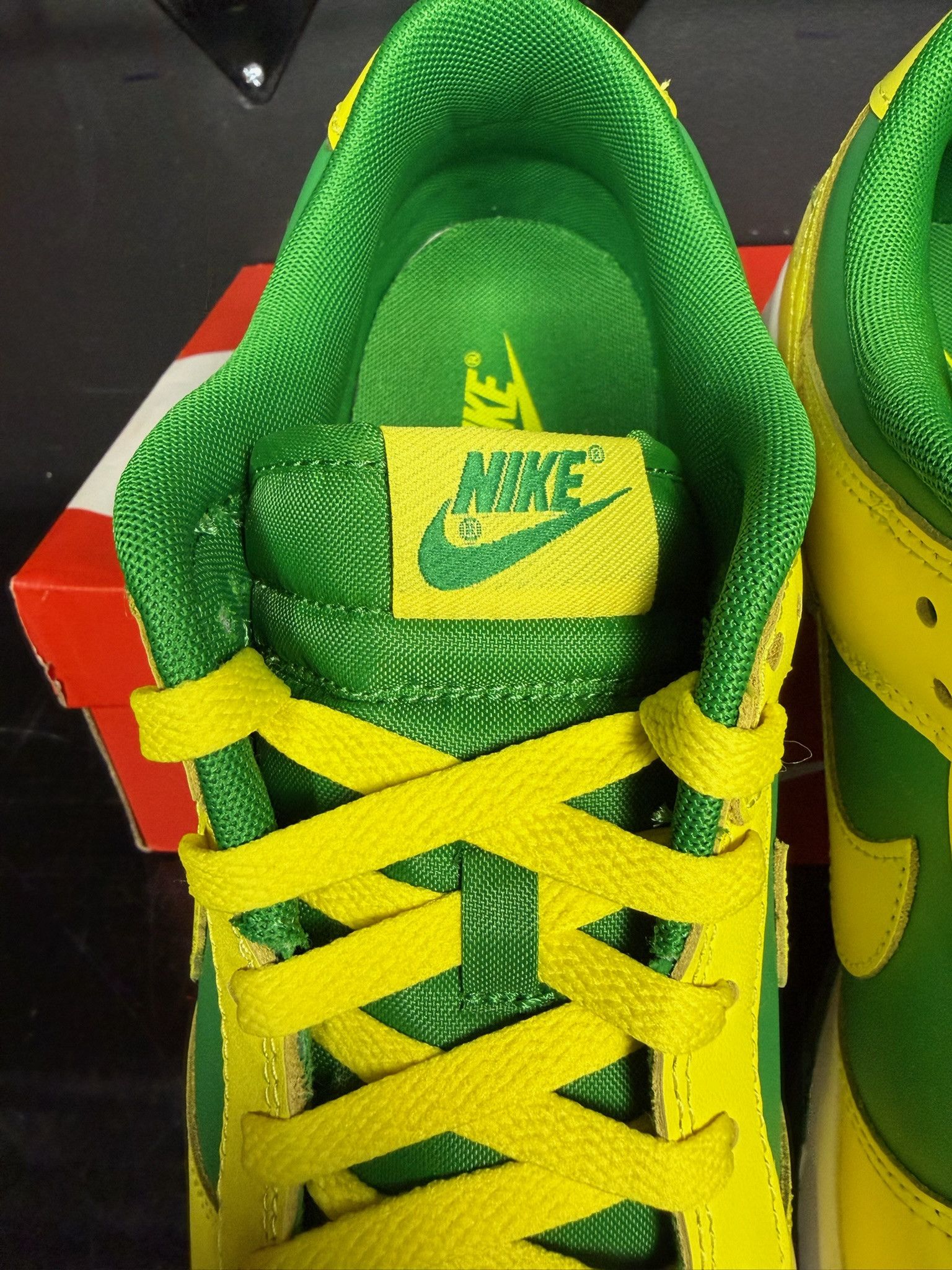 Nike Nike Dunk Low "Reverse Brazil" - Size 11.5 Size US 11.5 / EU 44-45 - 5 Thumbnail
