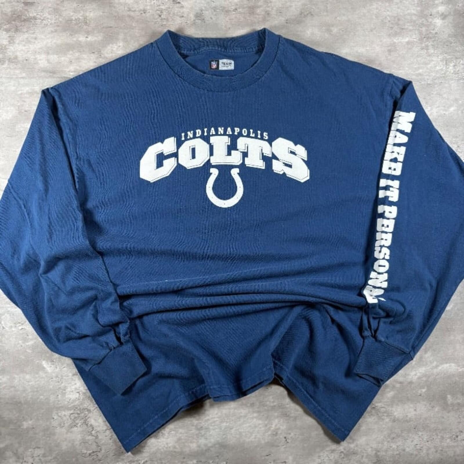 Reebok Vintage Indianapolis Colts long sleeve Size US XL / EU 56 / 4 - 1 Thumbnail