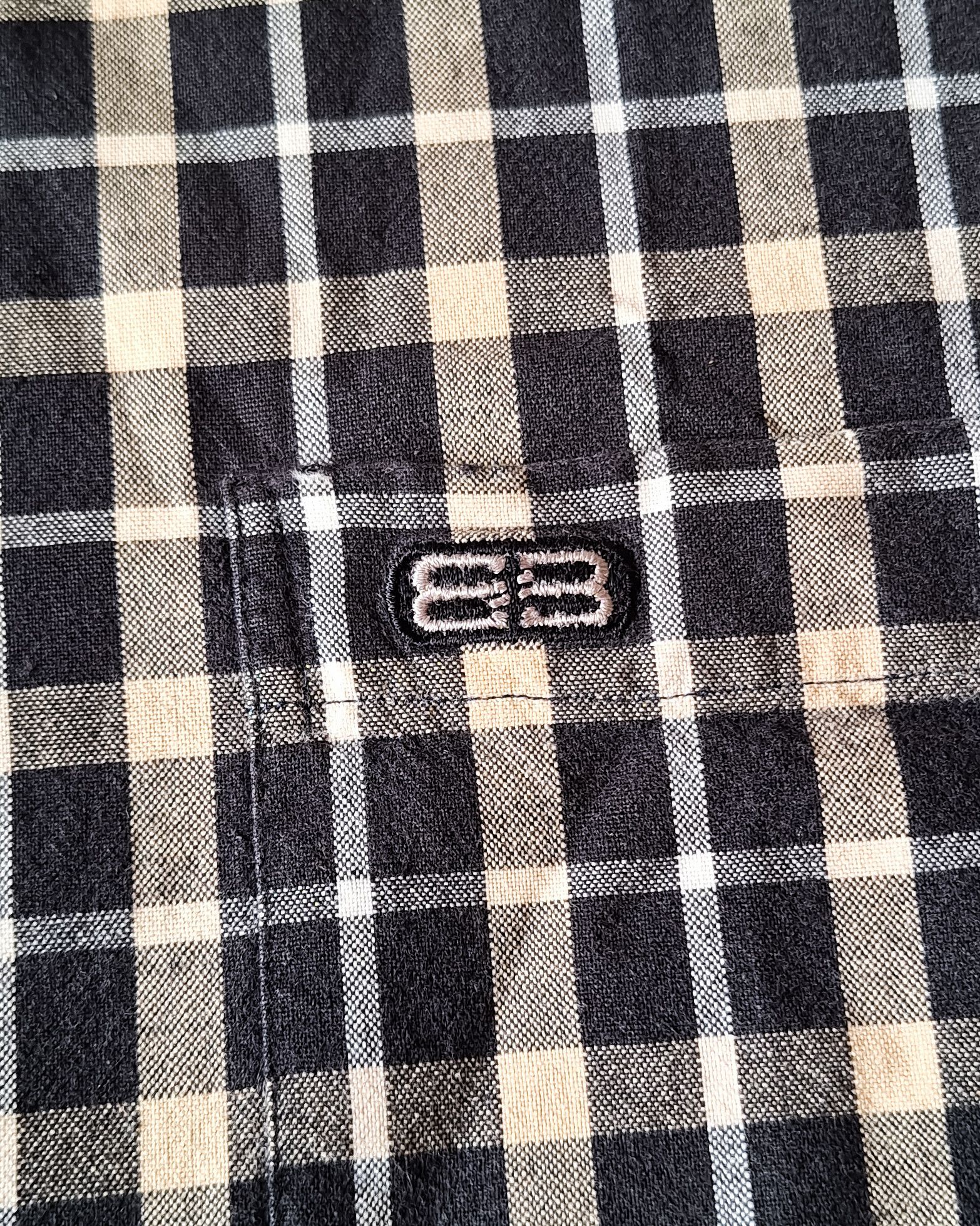 Balenciaga Vintage Balenciaga Plaid Shirt Size US M / EU 48-50 / 2 - 4 Thumbnail