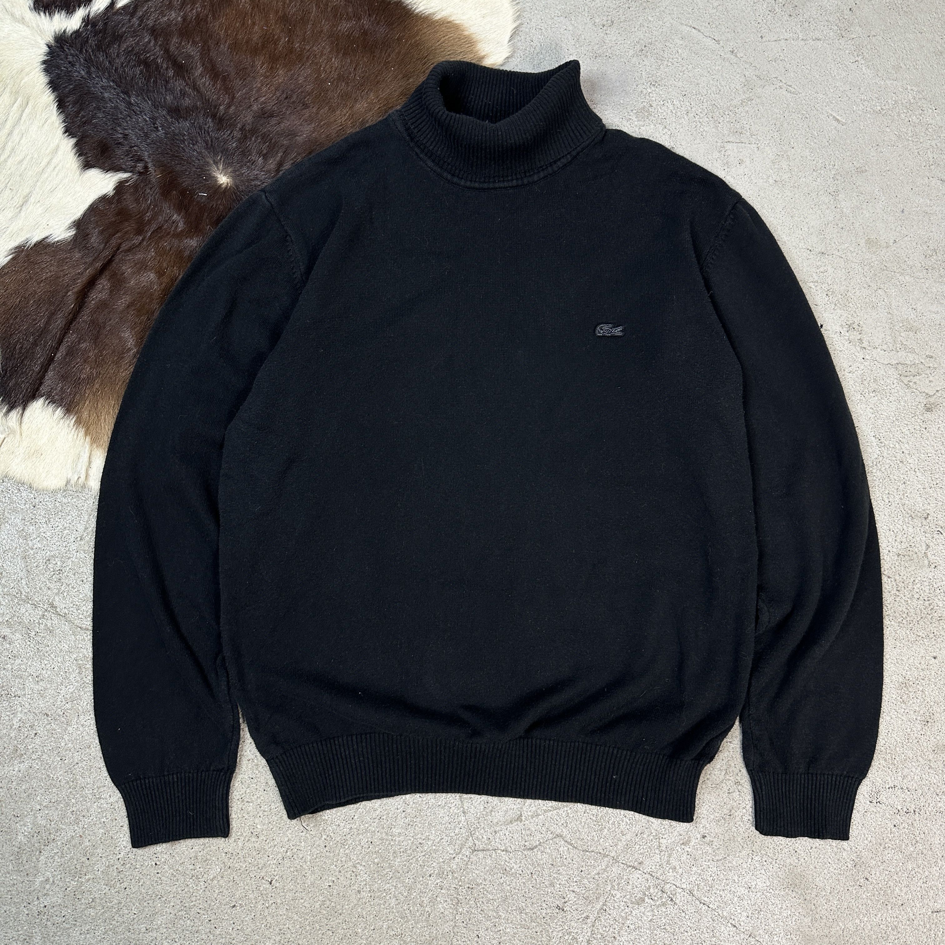 Lacoste × Vintage Lacoste turtleneck Size US XXL / EU 58 / 5 - 2 Thumbnail