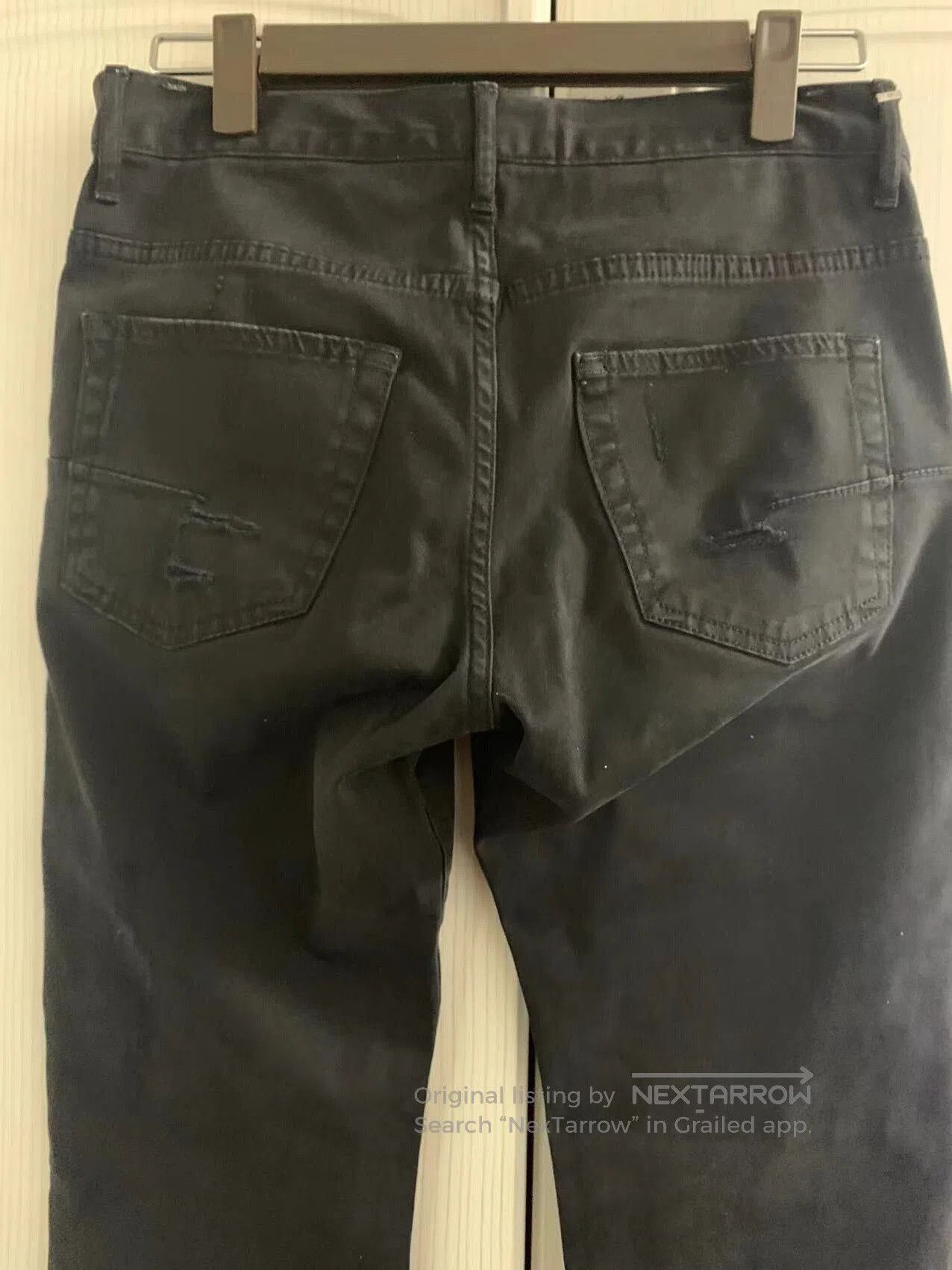 Dior Homme Distressed Denim Jeans.