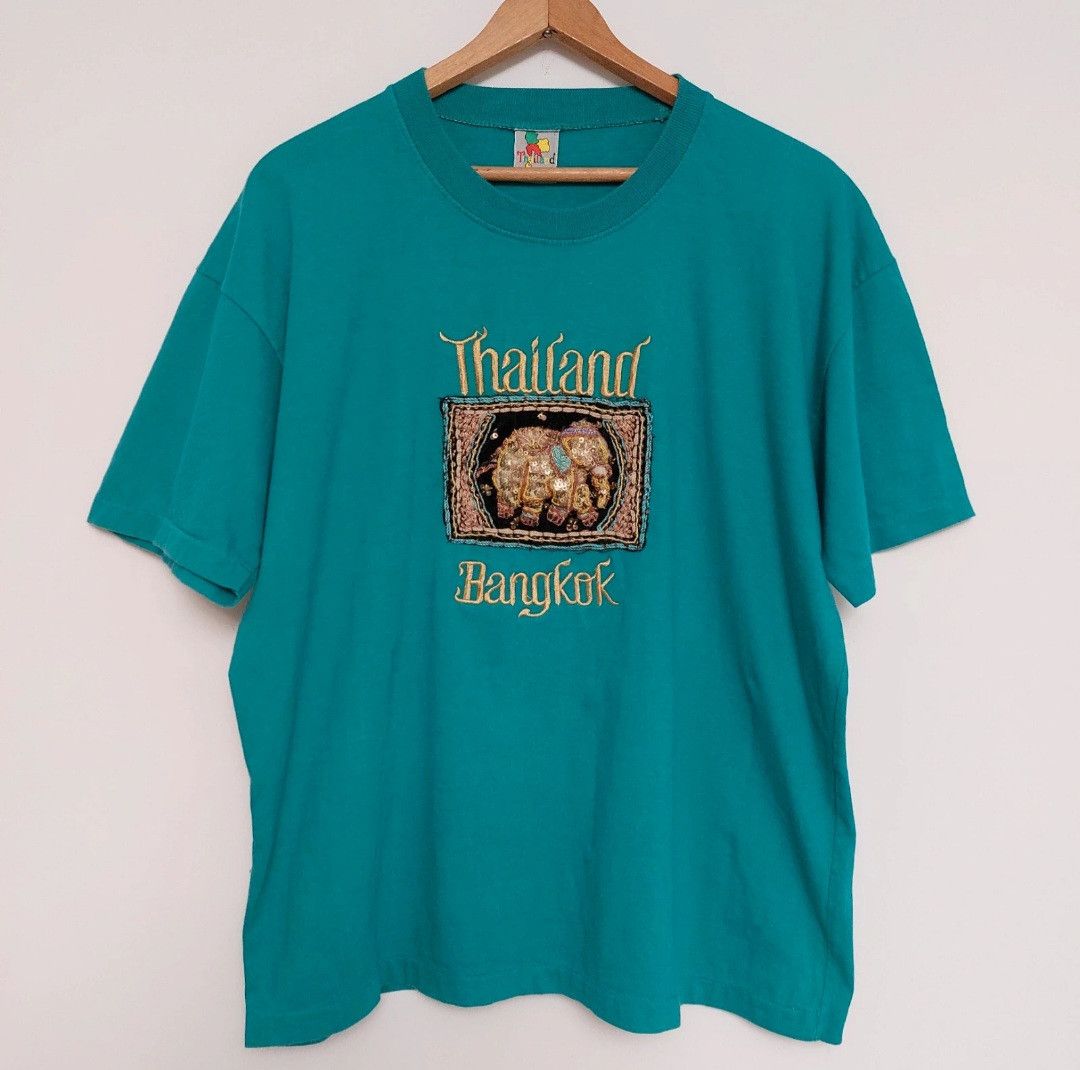 Vintage Thailand Bangkok vintage tourist t-shirt Size US M / EU 48-50 / 2 - 1 Thumbnail