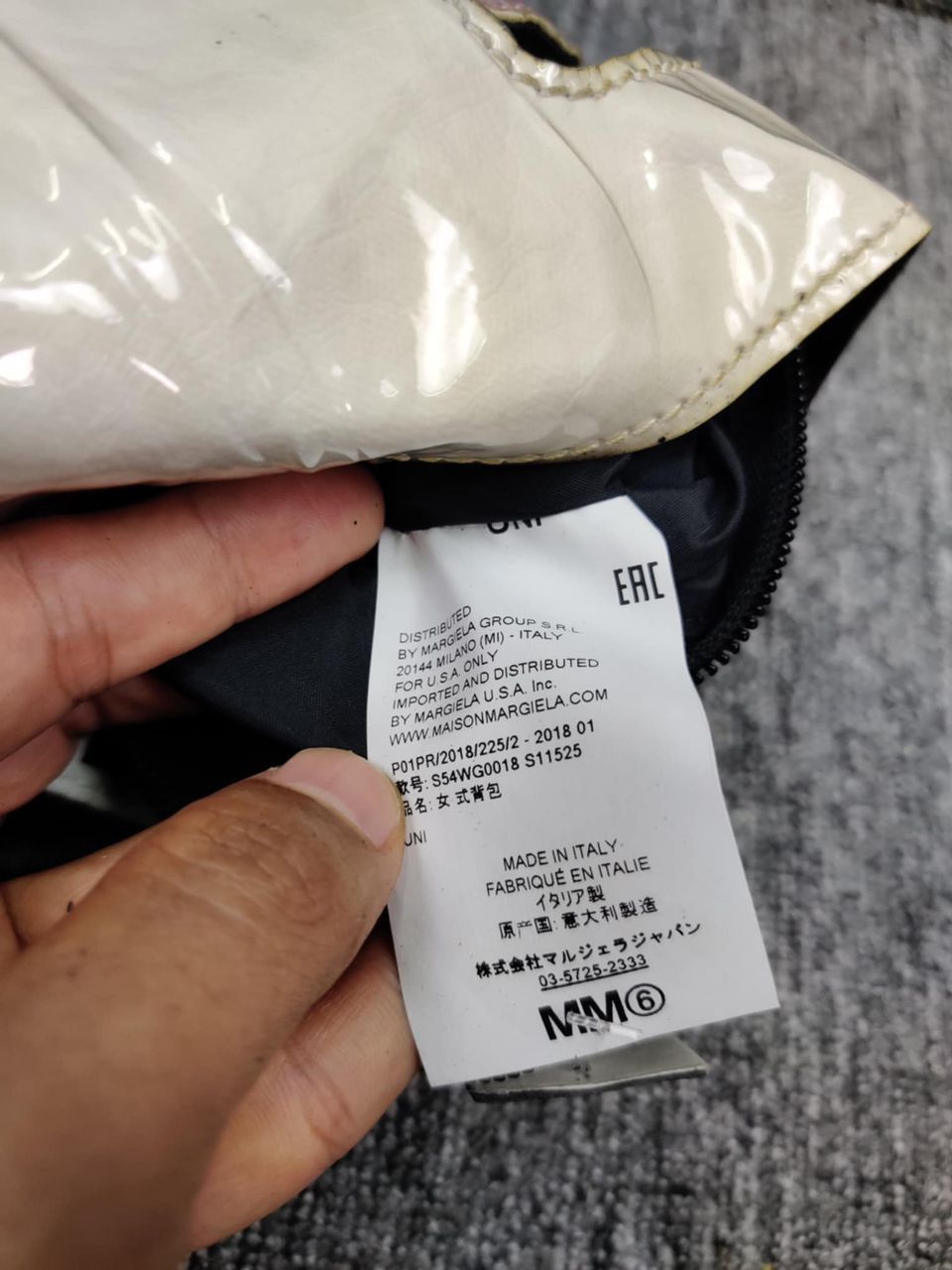 Maison Margiela Maison Margiela Paris MM6 Receipt Tote Bag Size ONE SIZE - 9 Thumbnail