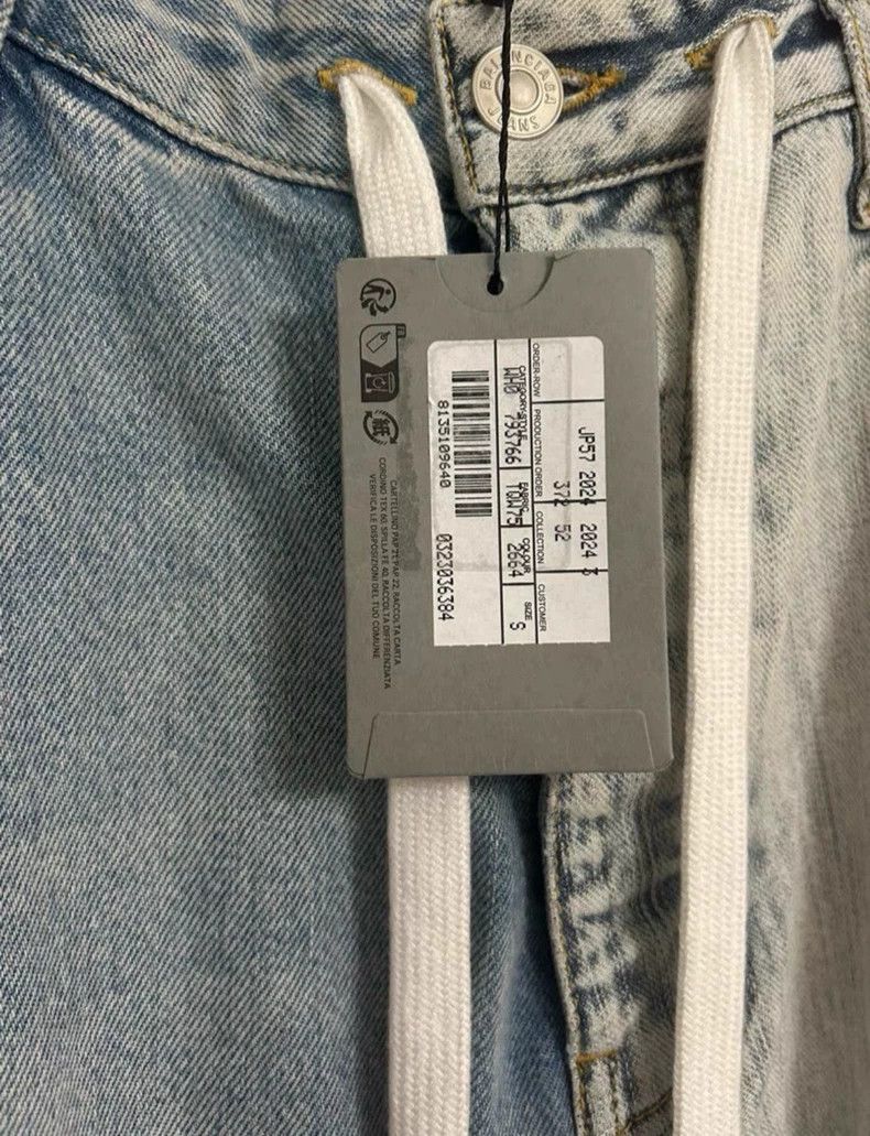 Balenciaga Balenciaga size S Spliced letter logo jeans Size US 26 / EU 42 - 3 Thumbnail