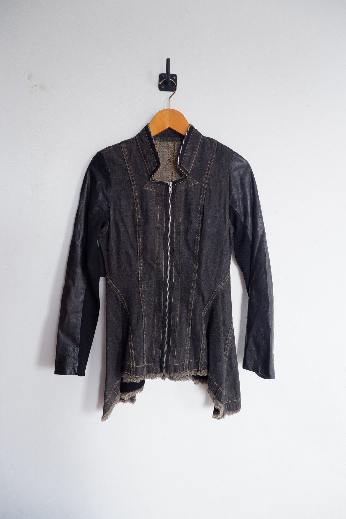 If Six Was Nine Y2K LGB Style Japan Brand Hybrid Calf Zipper Shirts Size US M / EU 48-50 / 2 - 1 Thumbnail