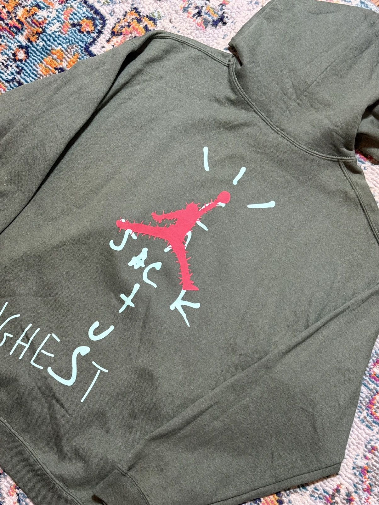 Jordan Brand × Travis Scott Jordan x Cactus Jack Highest in the Room Hoodie Size US L / EU 52-54 / 3 - 5 Thumbnail