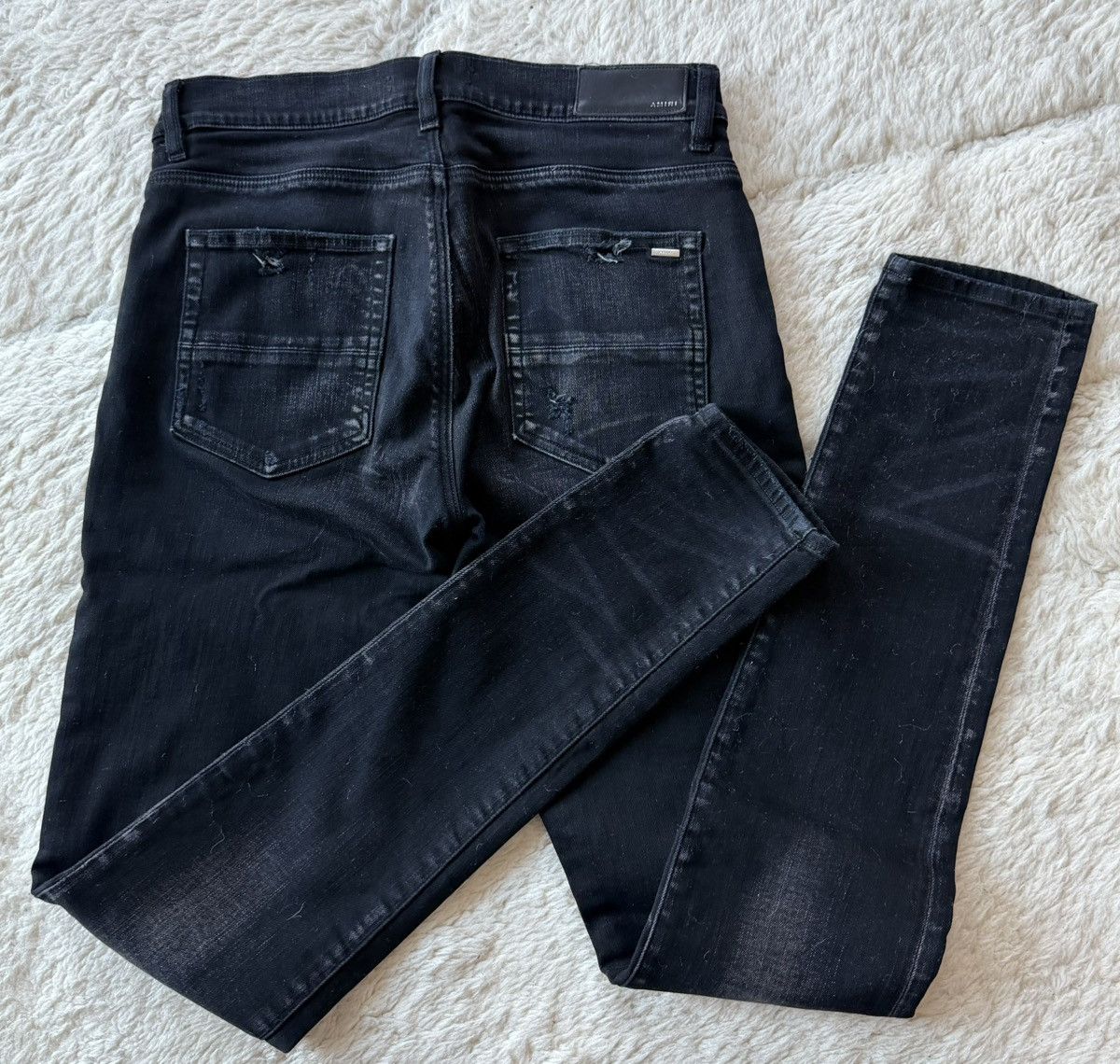 Amiri Black Amiri Jean Size US 31 - 1 Thumbnail
