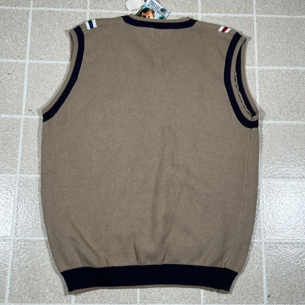 Vintage NWT Vintage Knitted Sweater Vest Sweatshirt Golf Stripped Size US L / EU 52-54 / 3 - 6 Thumbnail