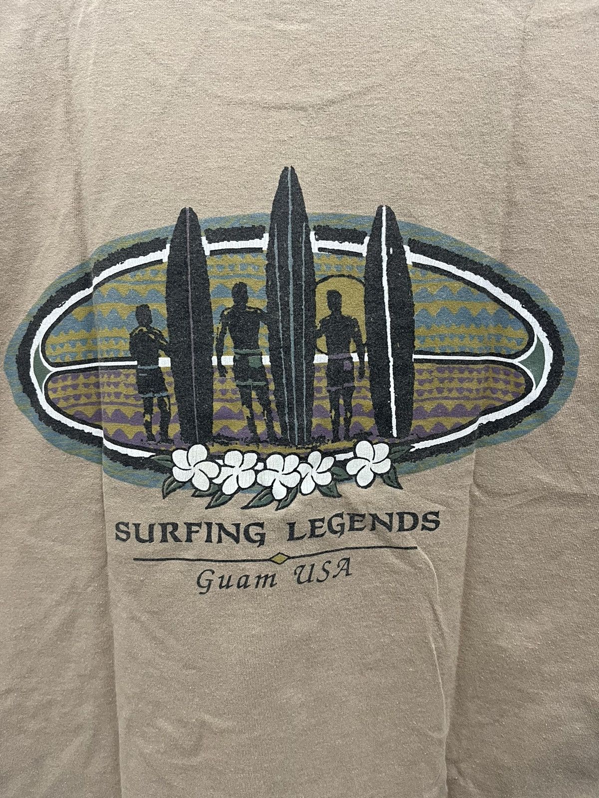 Vintage Vintage Surfing Legends Guam USA Tees Size US L / EU 52-54 / 3 - 5 Thumbnail