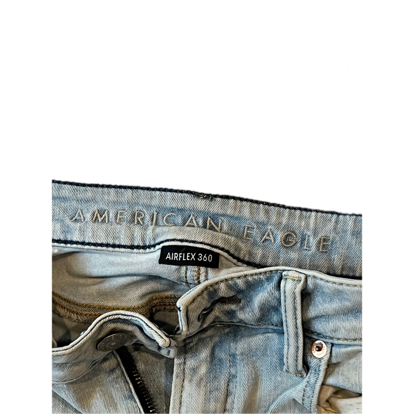 American Eagle Outfitters American Eagle Athletic Skinny Fit Jeans Mens 32x36 Size US 32 / EU 48 - 3 Thumbnail